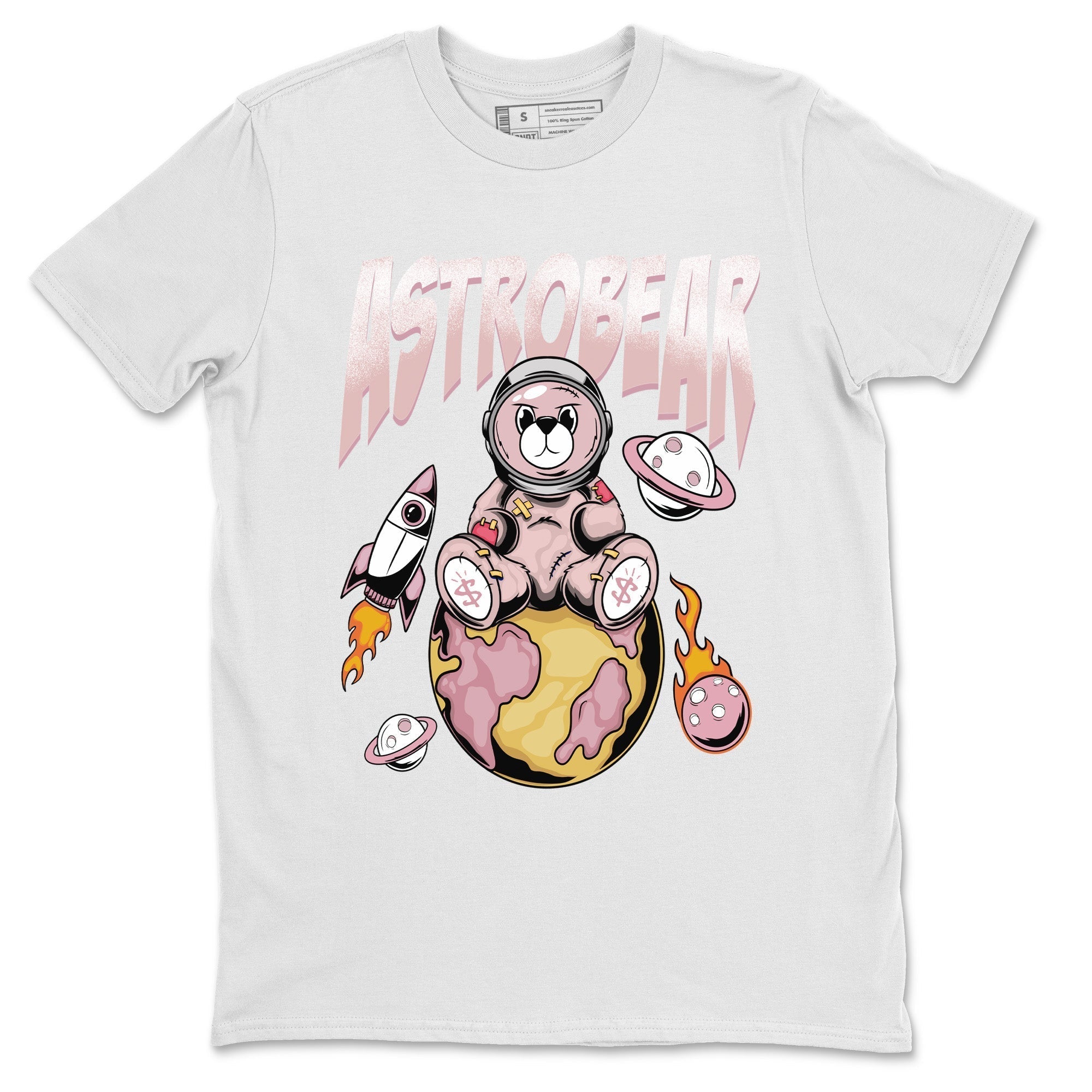 Astrobear Unisex Tops - Air Jordan 1 Washed Pink