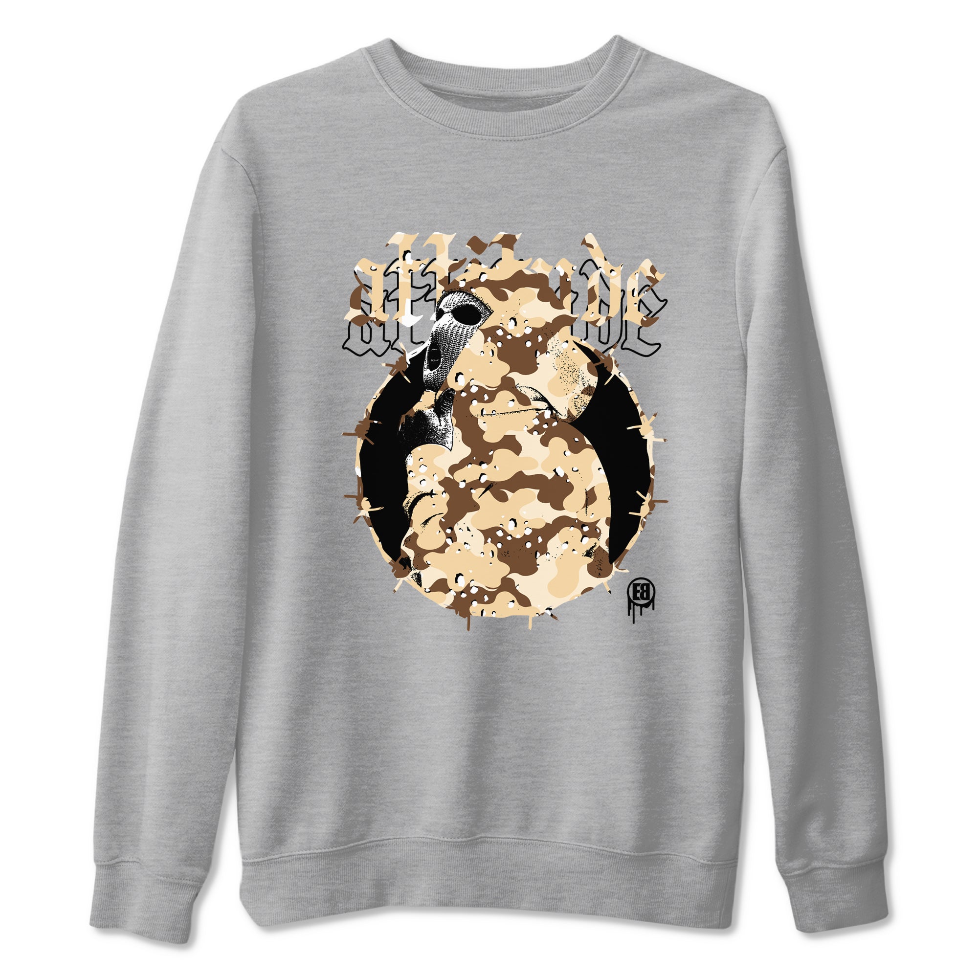 Attitude snkmatch Tees - Air Jordan 3 Desert Camo