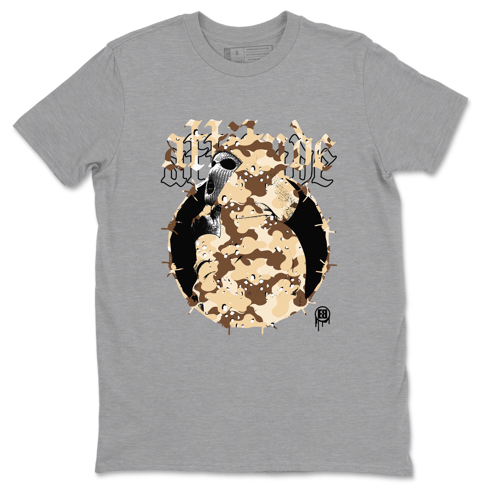 Attitude snkmatch Tees - Air Jordan 3 Desert Camo