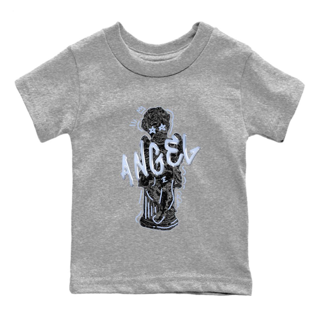 Baby Angel snkmatch Tee Kids - Air Jordan 11 Black and Varsity Royal