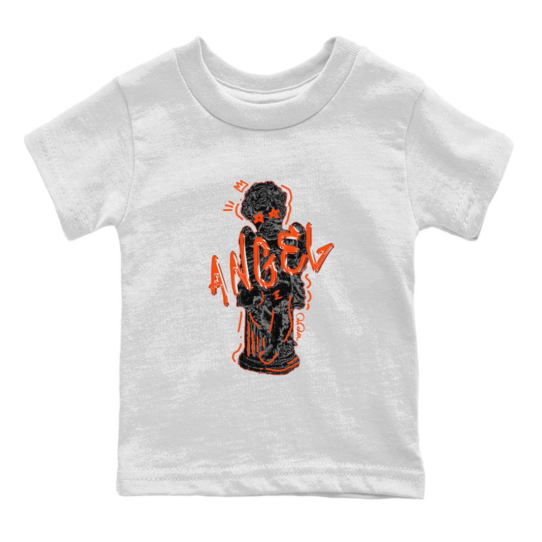 Baby Angel Kids Tops - Air Jordan 12 Brilliant Orange