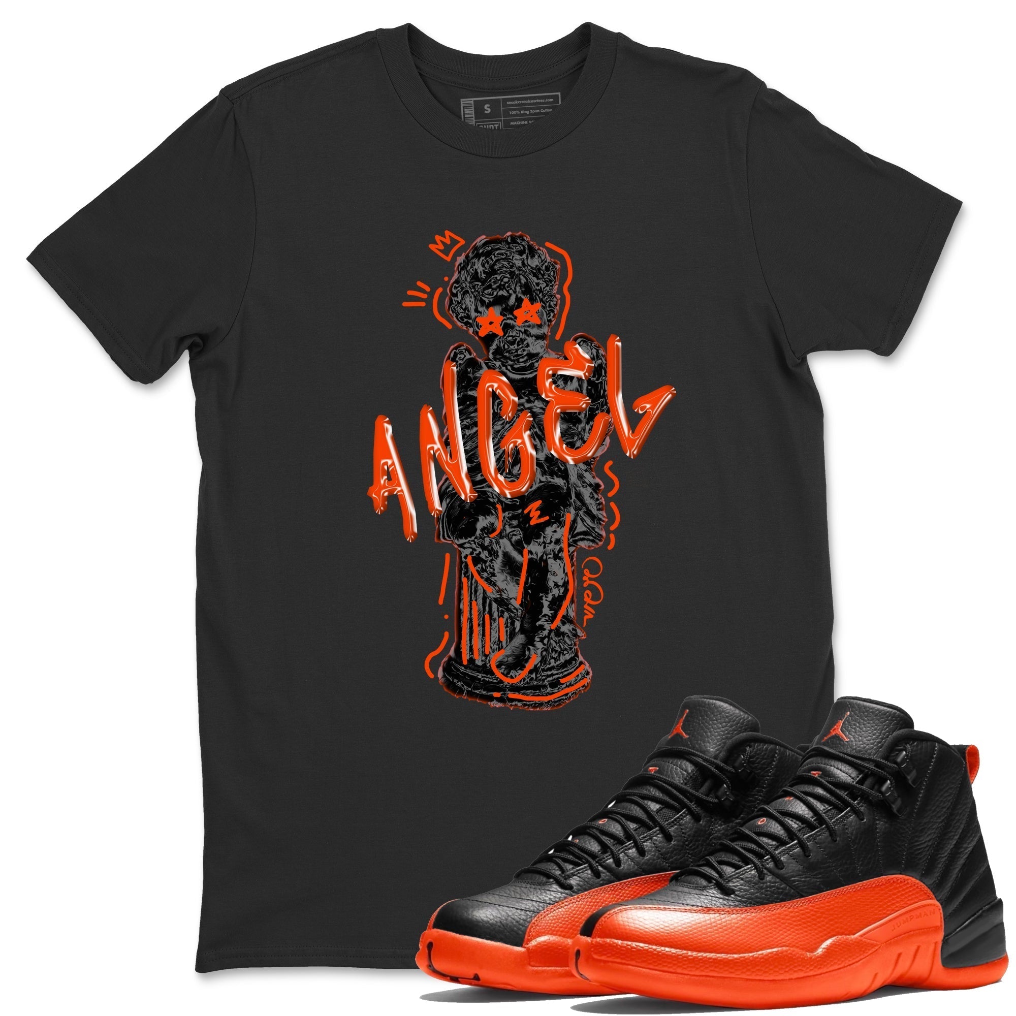 Baby Angel Unisex Tops - Air Jordan 12 Brilliant Orange