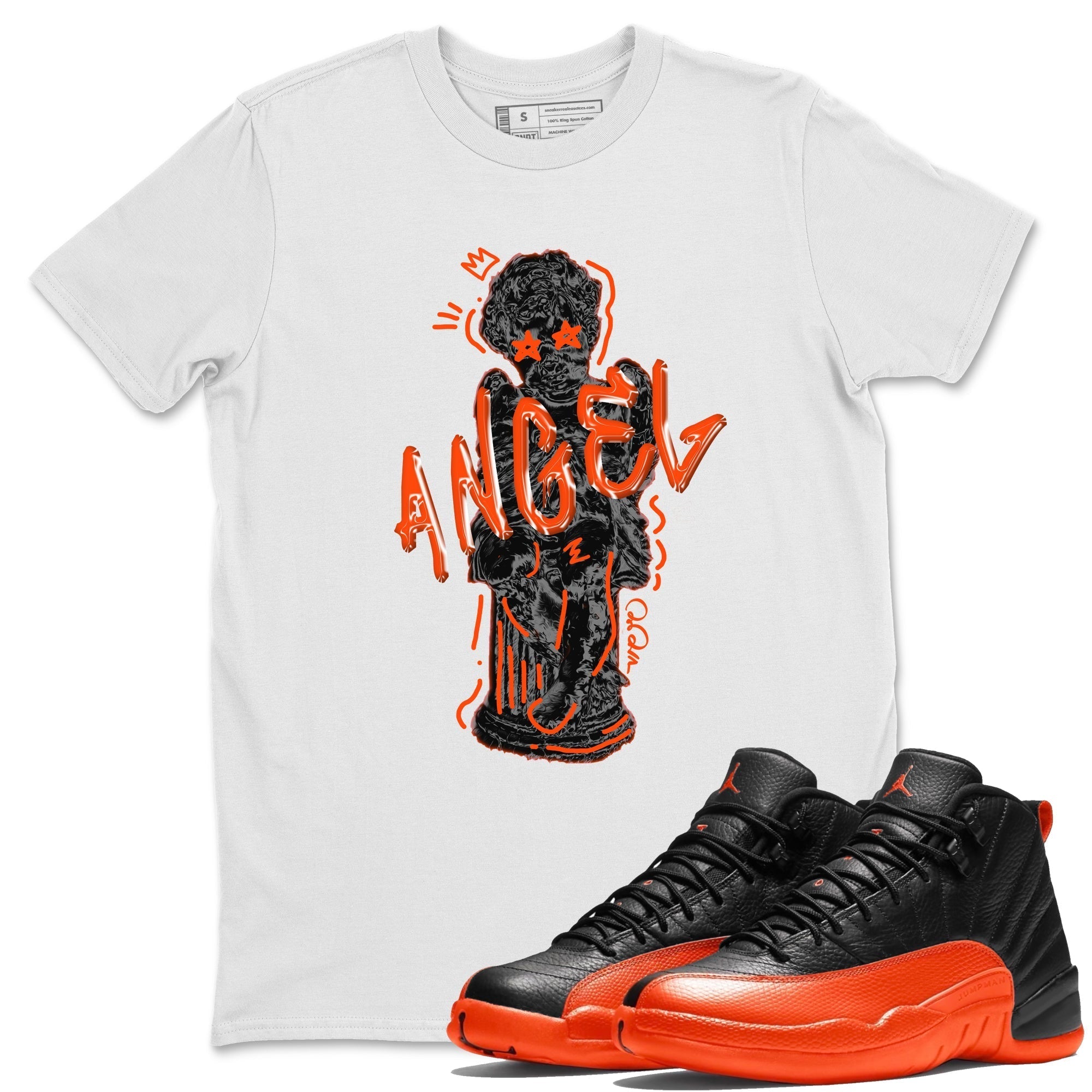 Baby Angel Unisex Tops - Air Jordan 12 Brilliant Orange