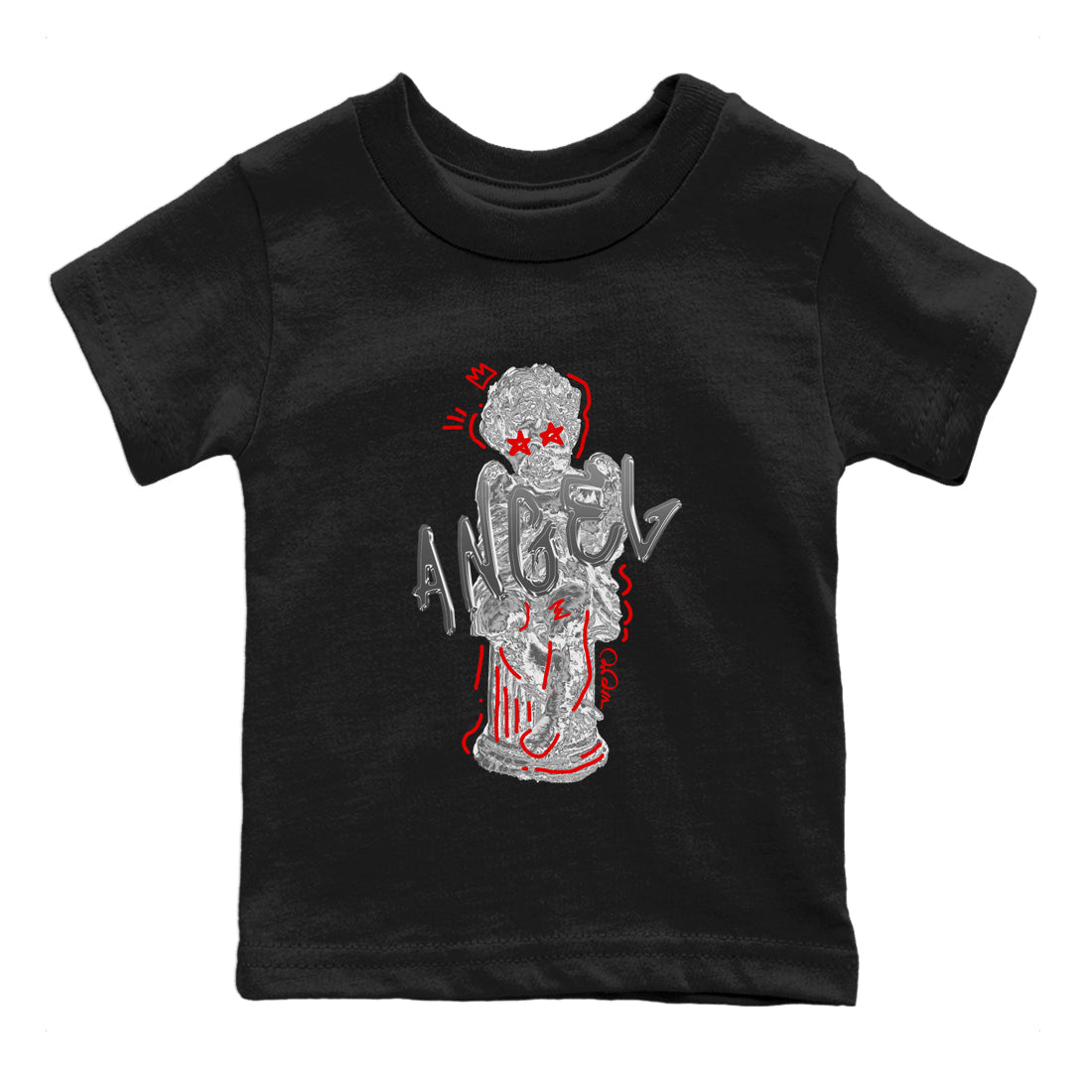 Baby Angel Kids Tops - Air Jordan 13 Wolf Grey