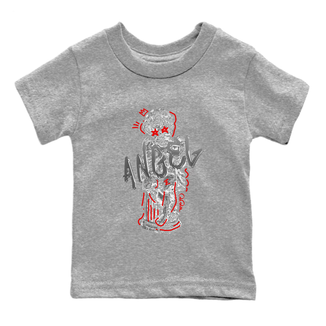 Baby Angel Kids Tops - Air Jordan 13 Wolf Grey
