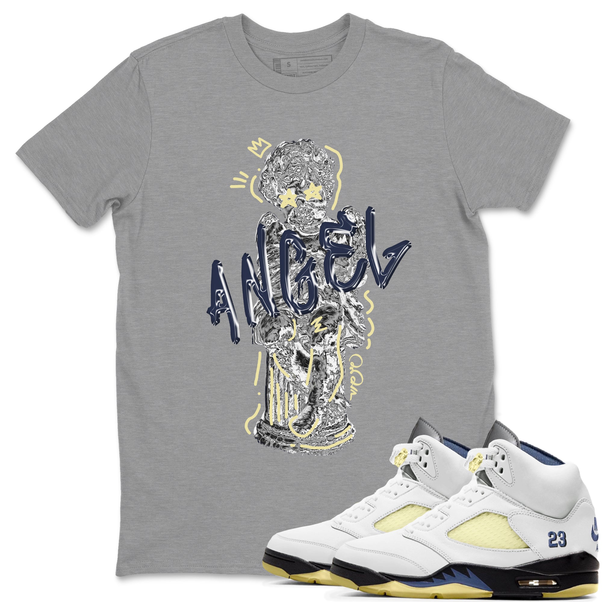 Baby Angel snkmatch Tee - Air Jordan 5 A Ma Maniere x Photon Dust