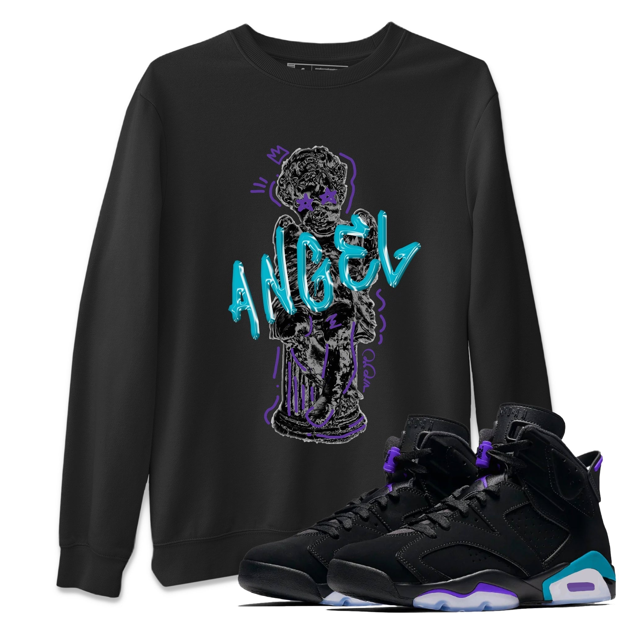 Baby Angel Unisex Tops - Air Jordan 6 Aqua