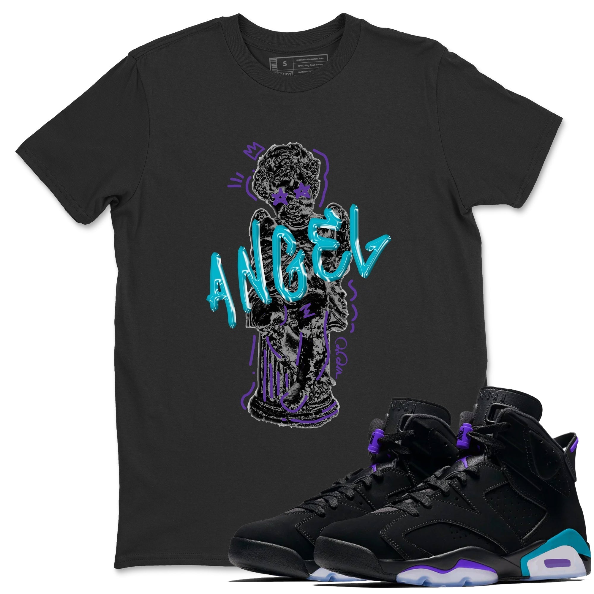 Baby Angel Unisex Tops - Air Jordan 6 Aqua