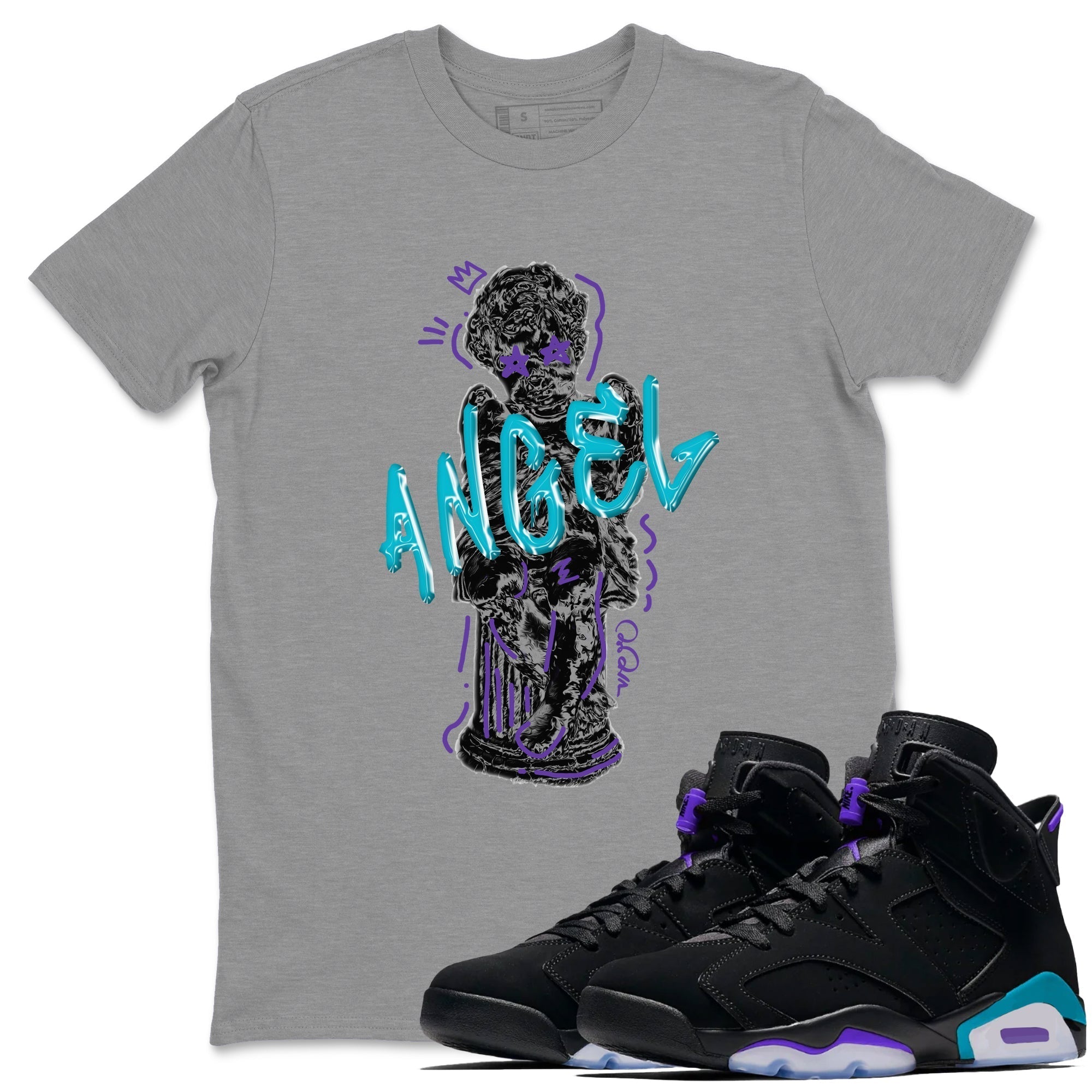 Baby Angel Unisex Tops - Air Jordan 6 Aqua