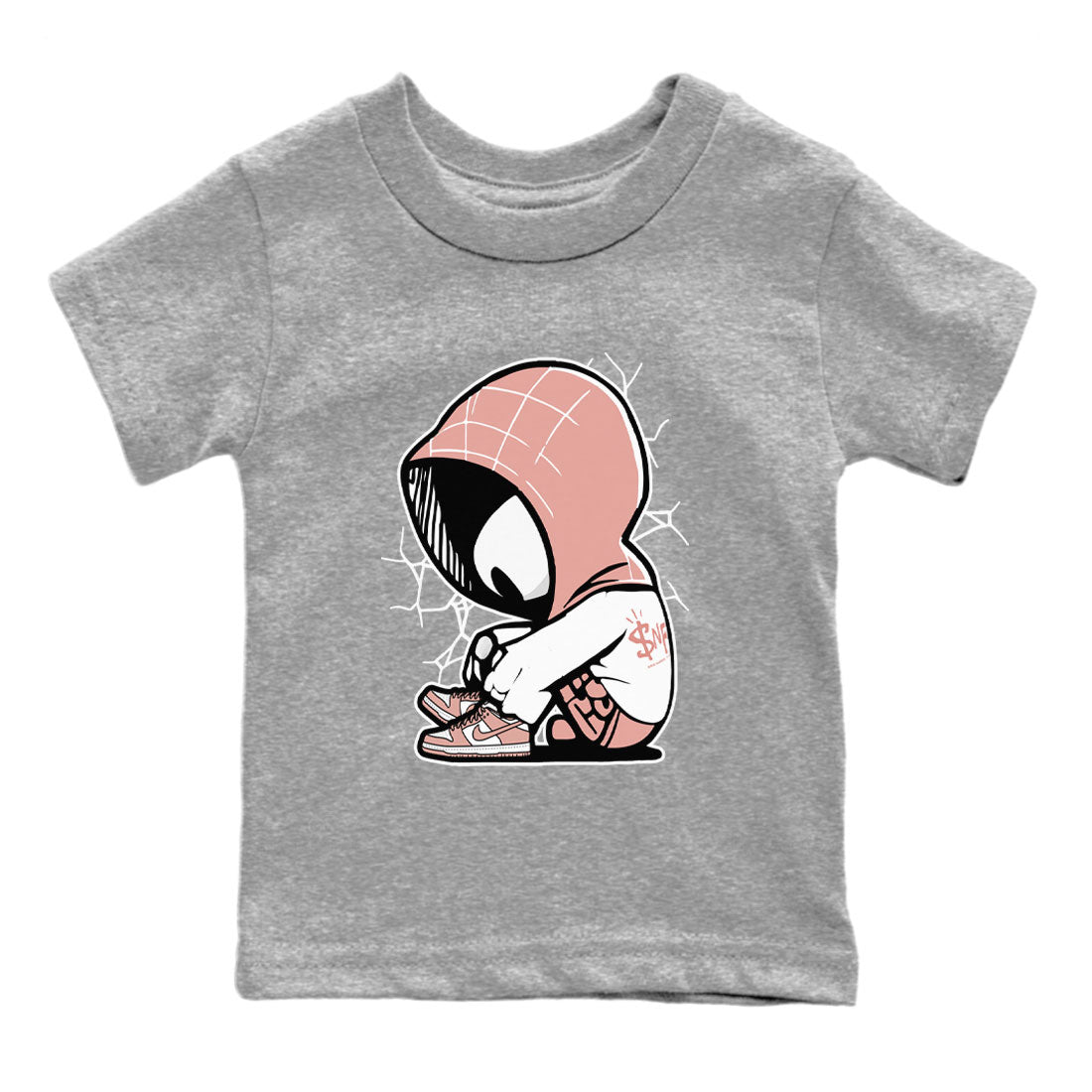 Baby Spider snkmatch Tee Kids - Dunk Rose Whisper