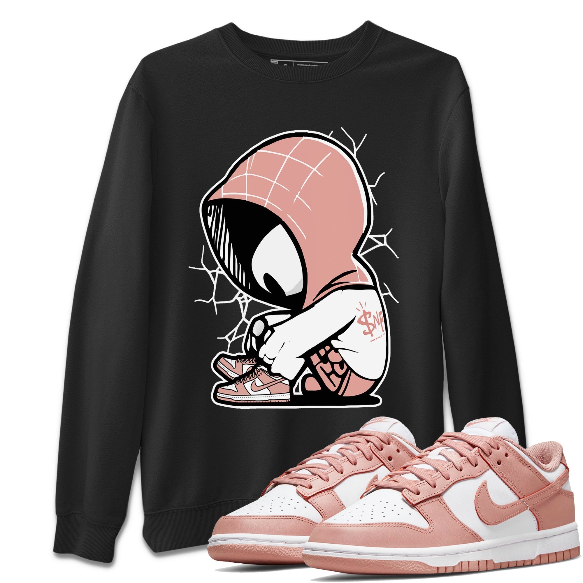 Baby Spider snkmatch Tee - Dunk Rose Whisper