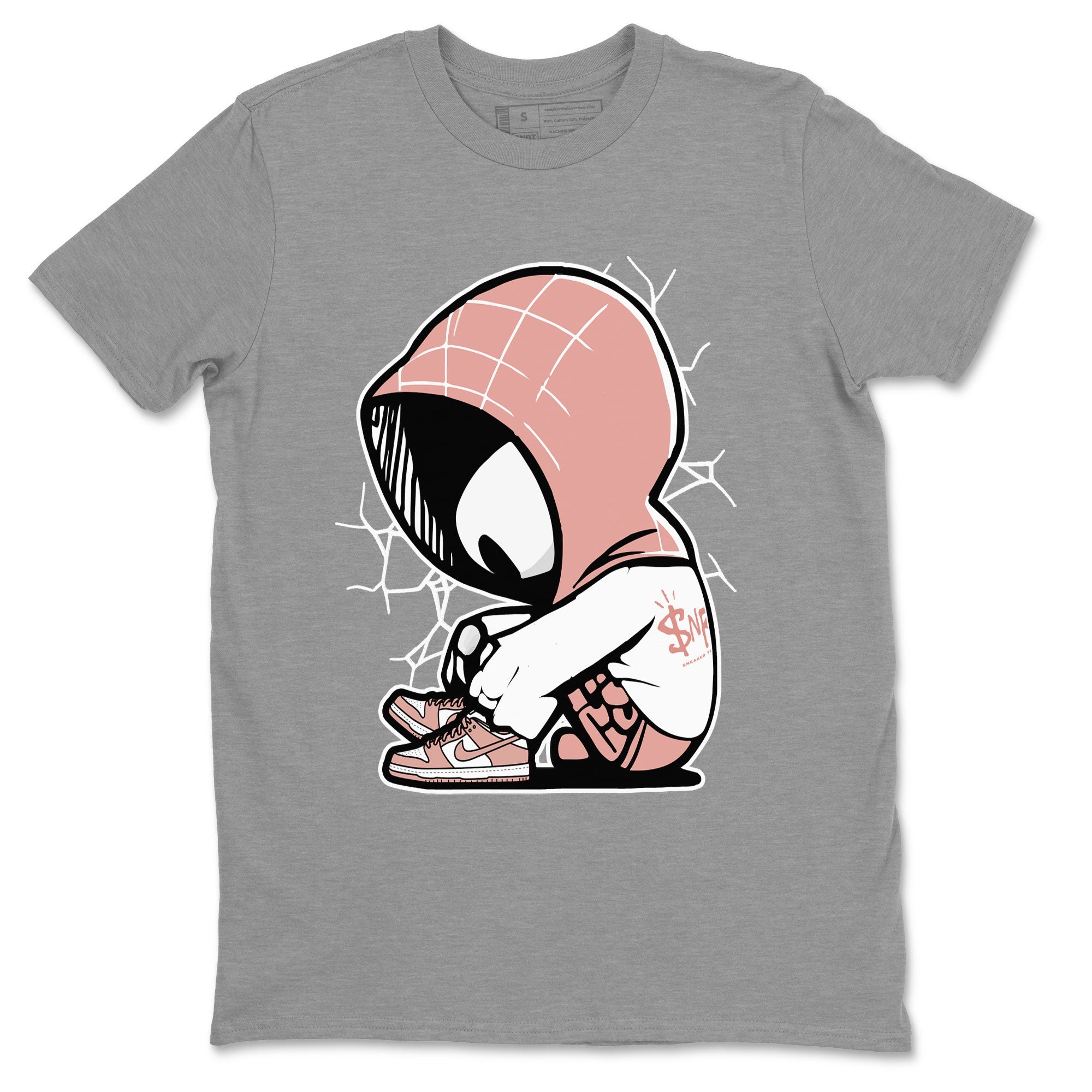 Baby Spider snkmatch Tee - Dunk Rose Whisper