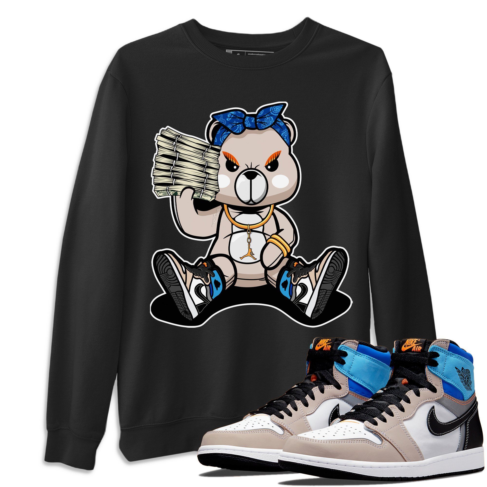Bad Baby bear Unisex Tops - Air Jordan 1 Prototype