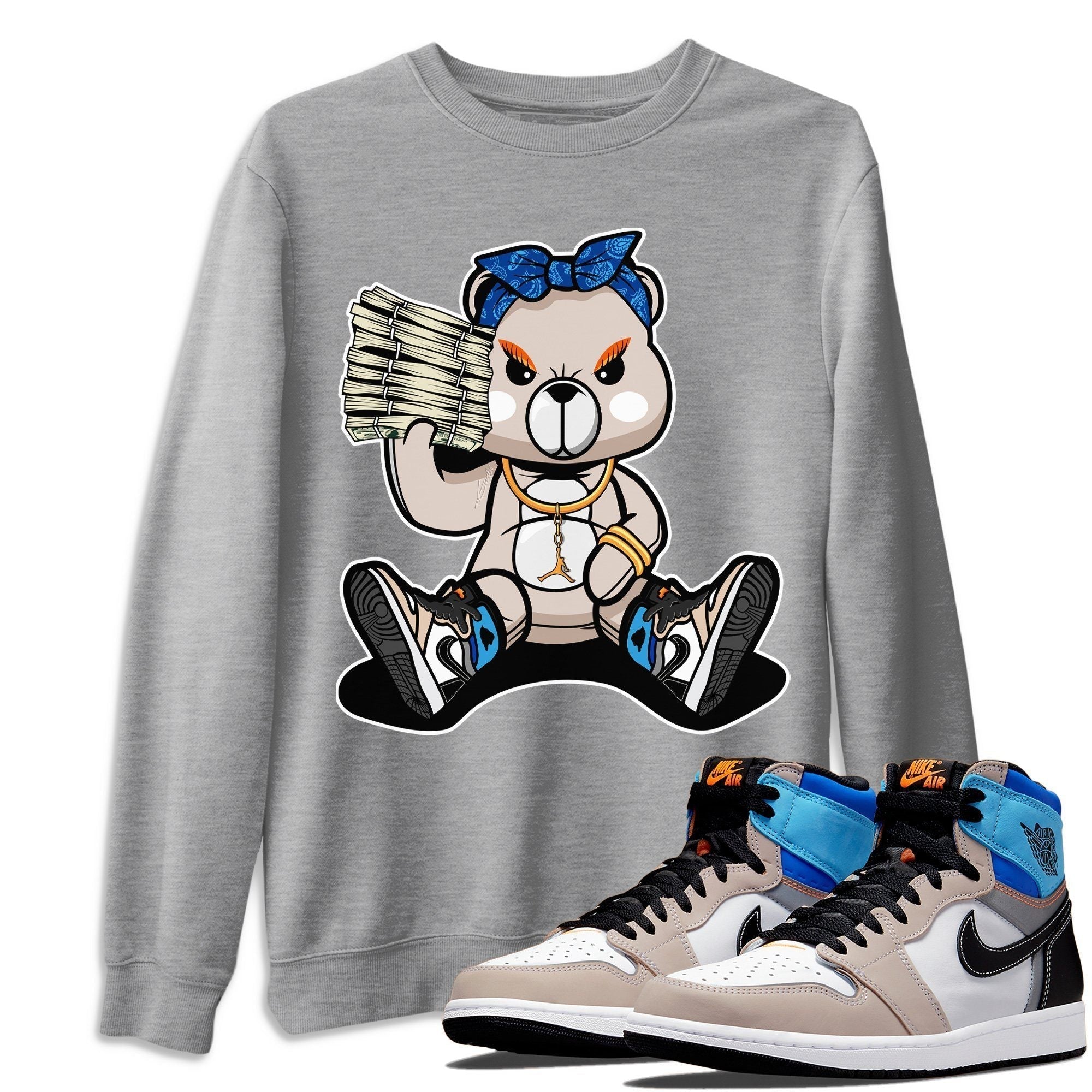Bad Baby bear Unisex Tops - Air Jordan 1 Prototype