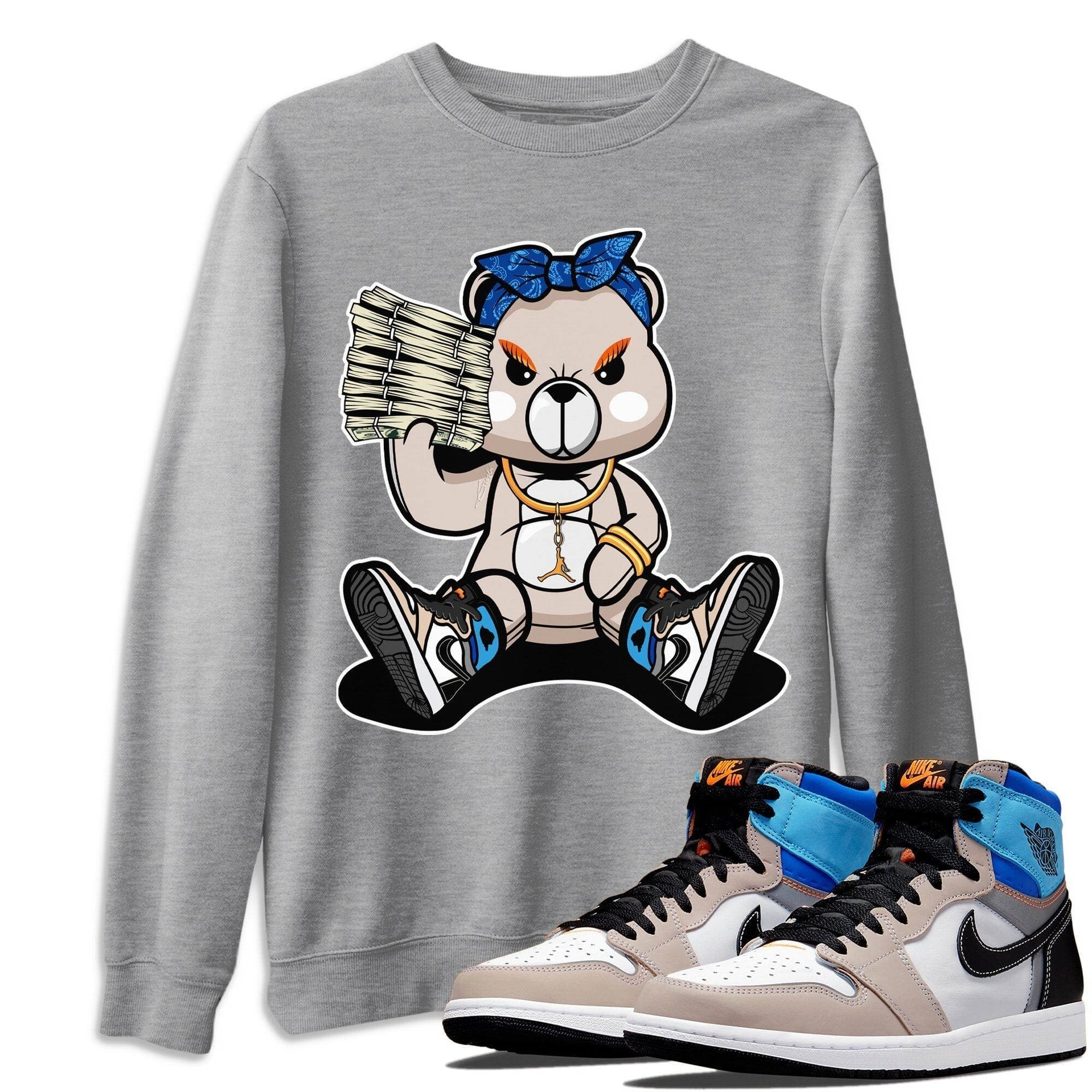 Bad Baby bear Unisex Tops - Air Jordan 1 Prototype