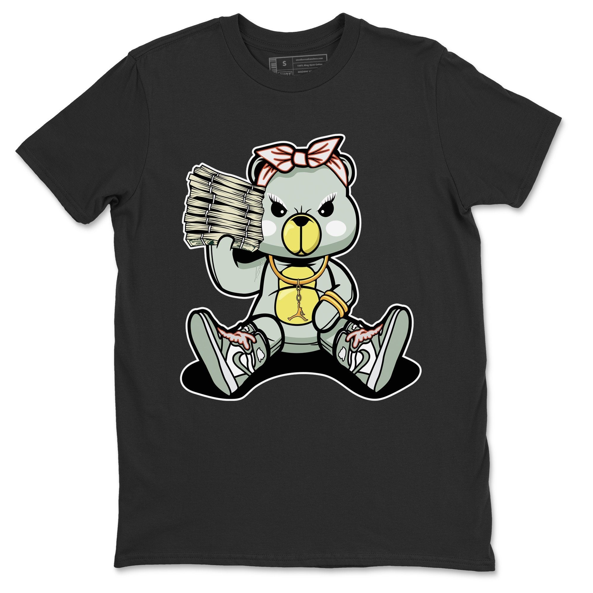 Bad Baby Bear Unisex Tops - Air Jordan 1 Seafoam