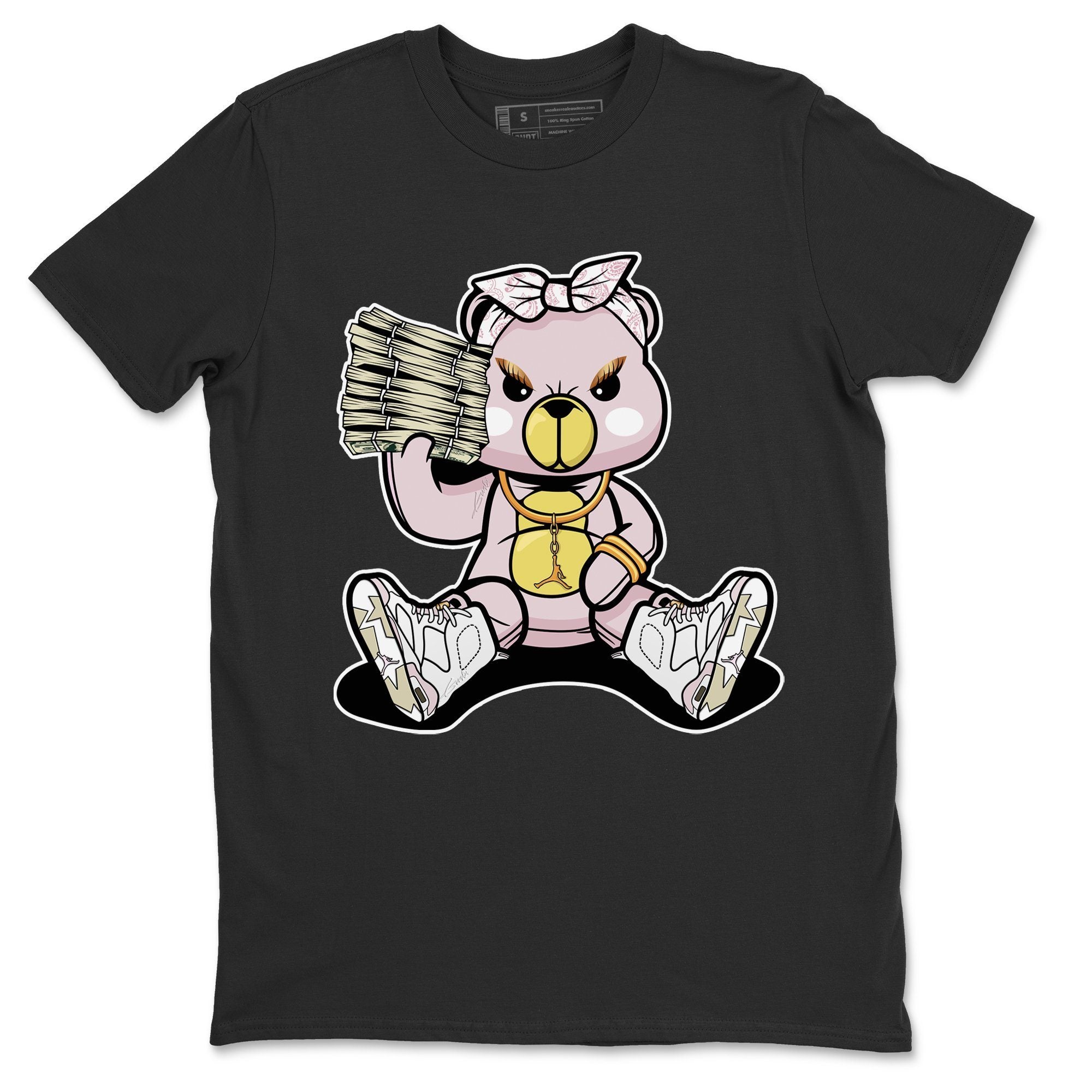 Bad Baby Bear Unisex Tops - Air Jordan 6 Gold Hoops