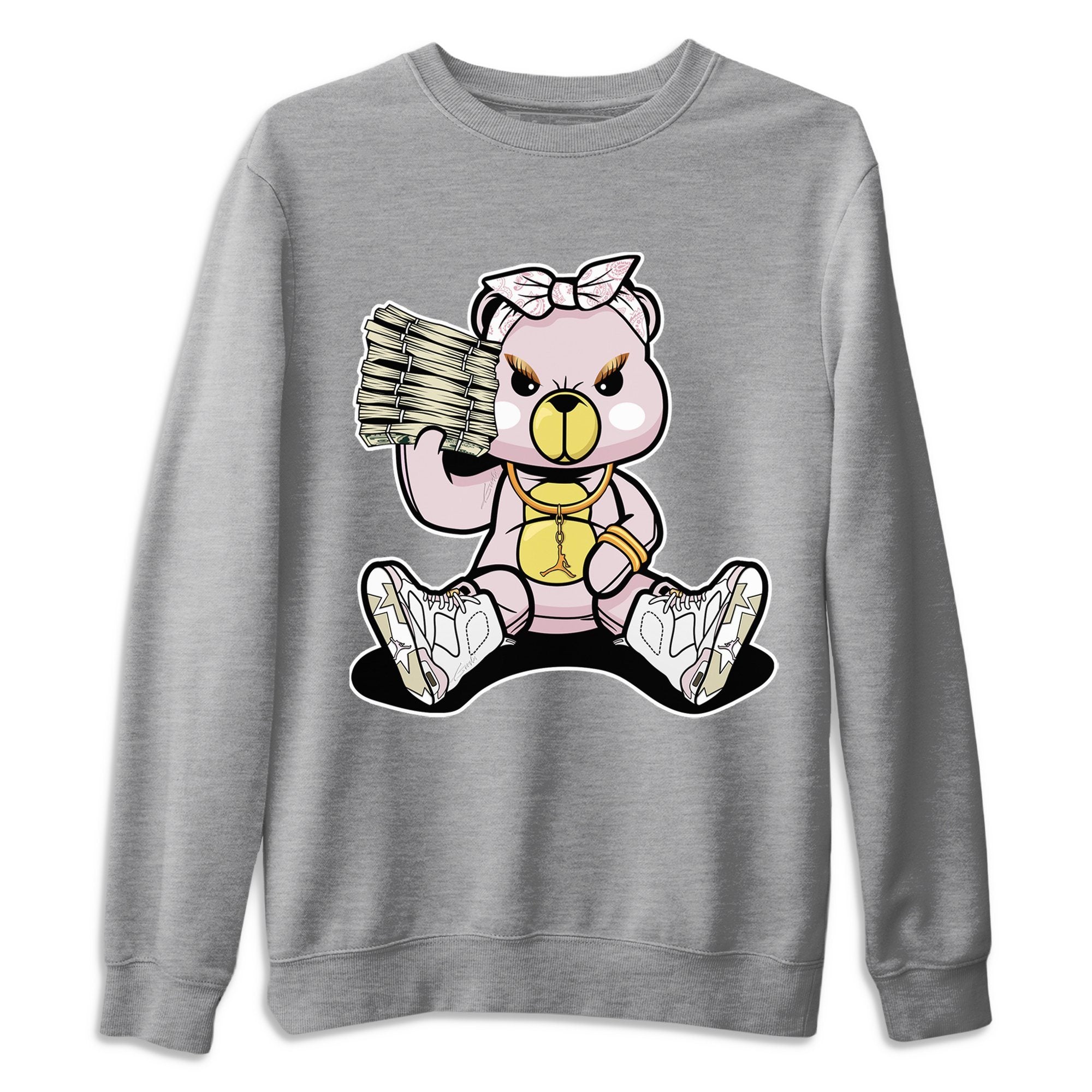 Bad Baby Bear Unisex Tops - Air Jordan 6 Gold Hoops