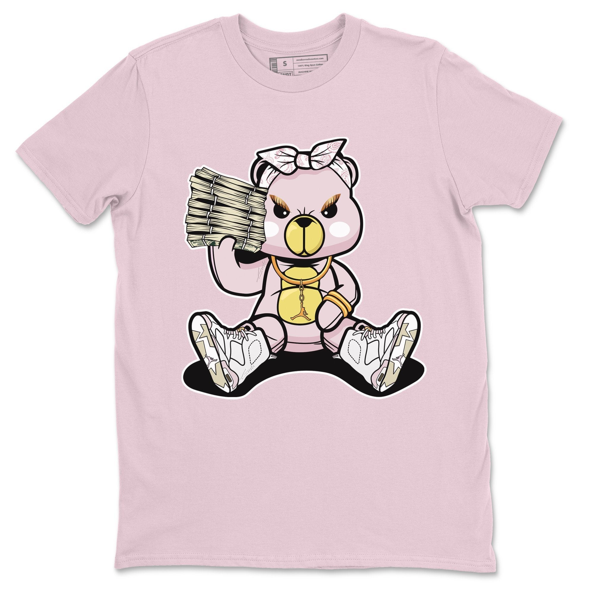 Bad Baby Bear Unisex Tops - Air Jordan 6 Gold Hoops