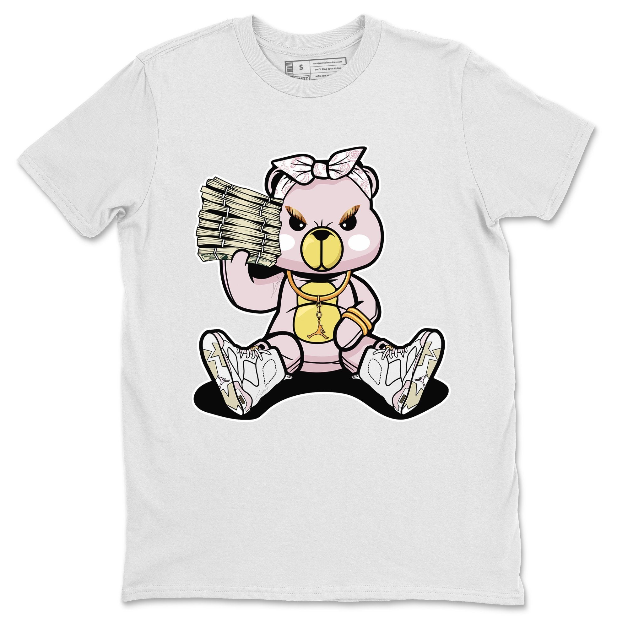 Bad Baby Bear Unisex Tops - Air Jordan 6 Gold Hoops