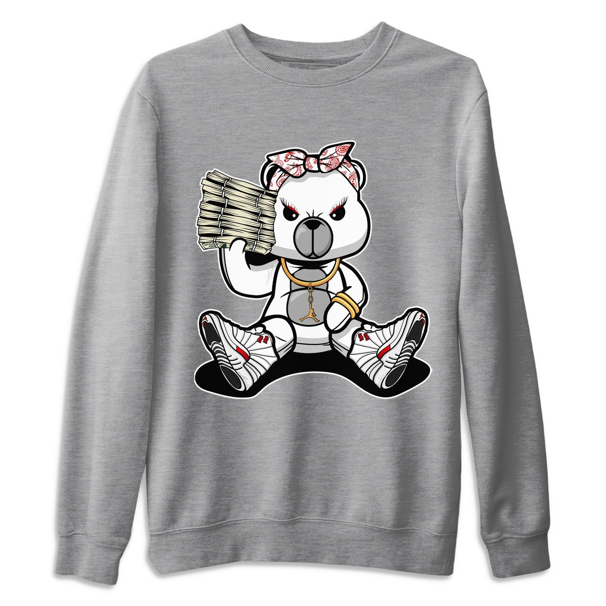 Bad Baby Bear Unisex Tops - Air Jordan 12 Twist