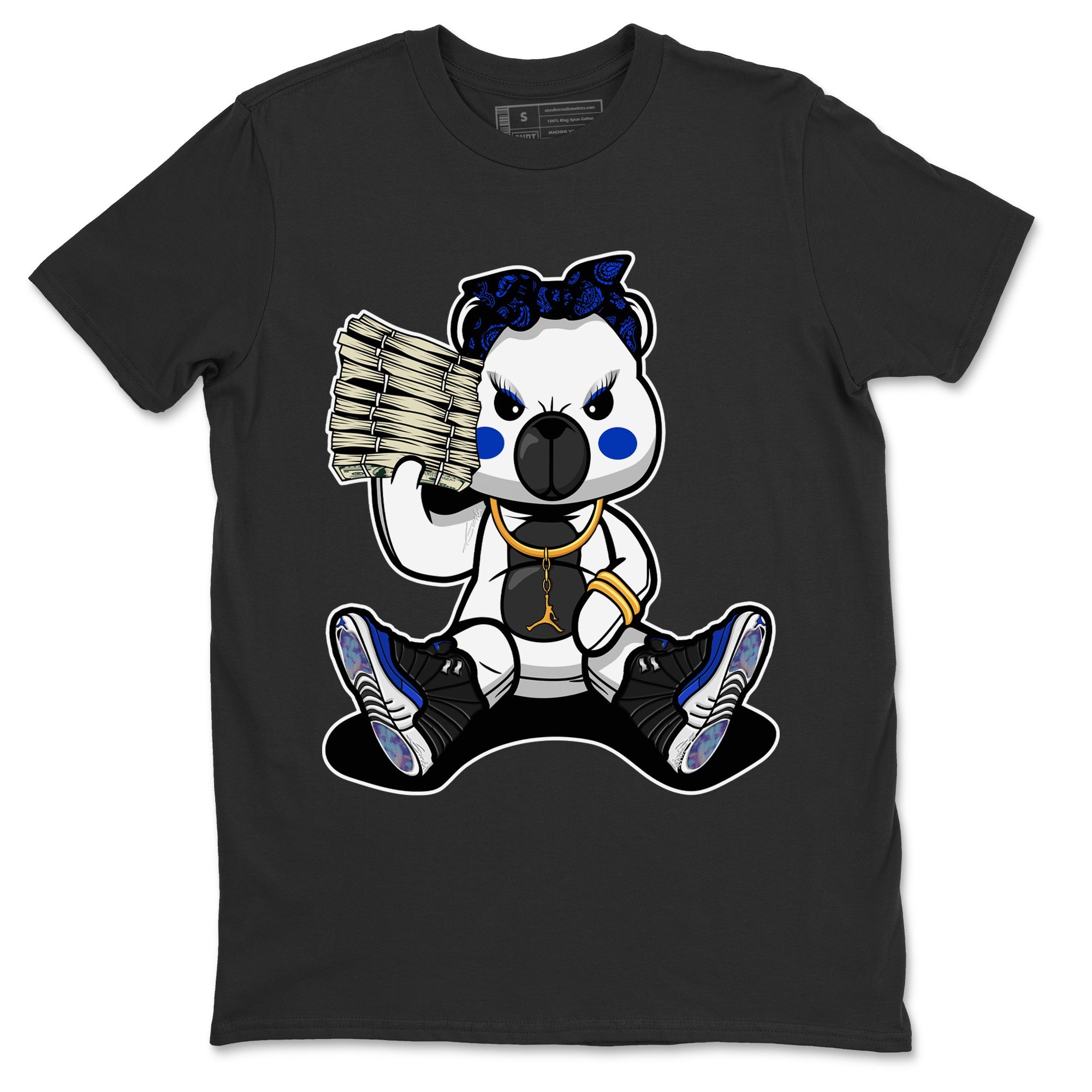 Bad Baby Bear Unisex Tops - Air Jordan 12 Hyper Royal