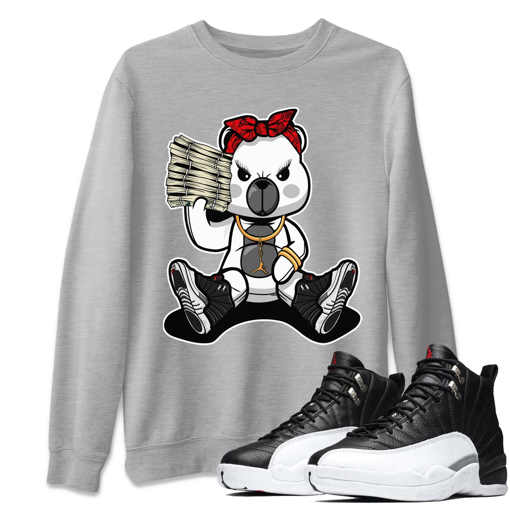 Bad Baby Bear Unisex Tops - Air Jordan 12 Playoffs