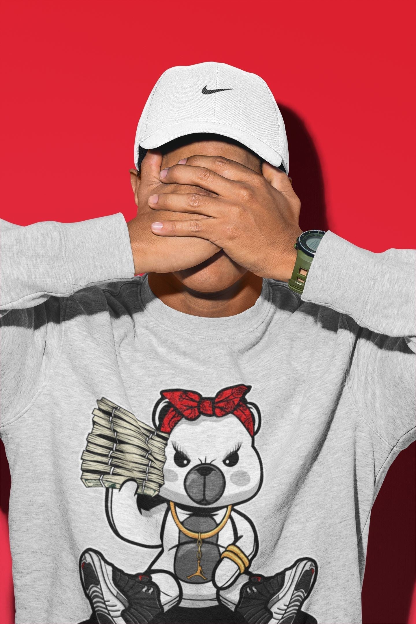 Bad Baby Bear Unisex Tops - Air Jordan 12 Playoffs