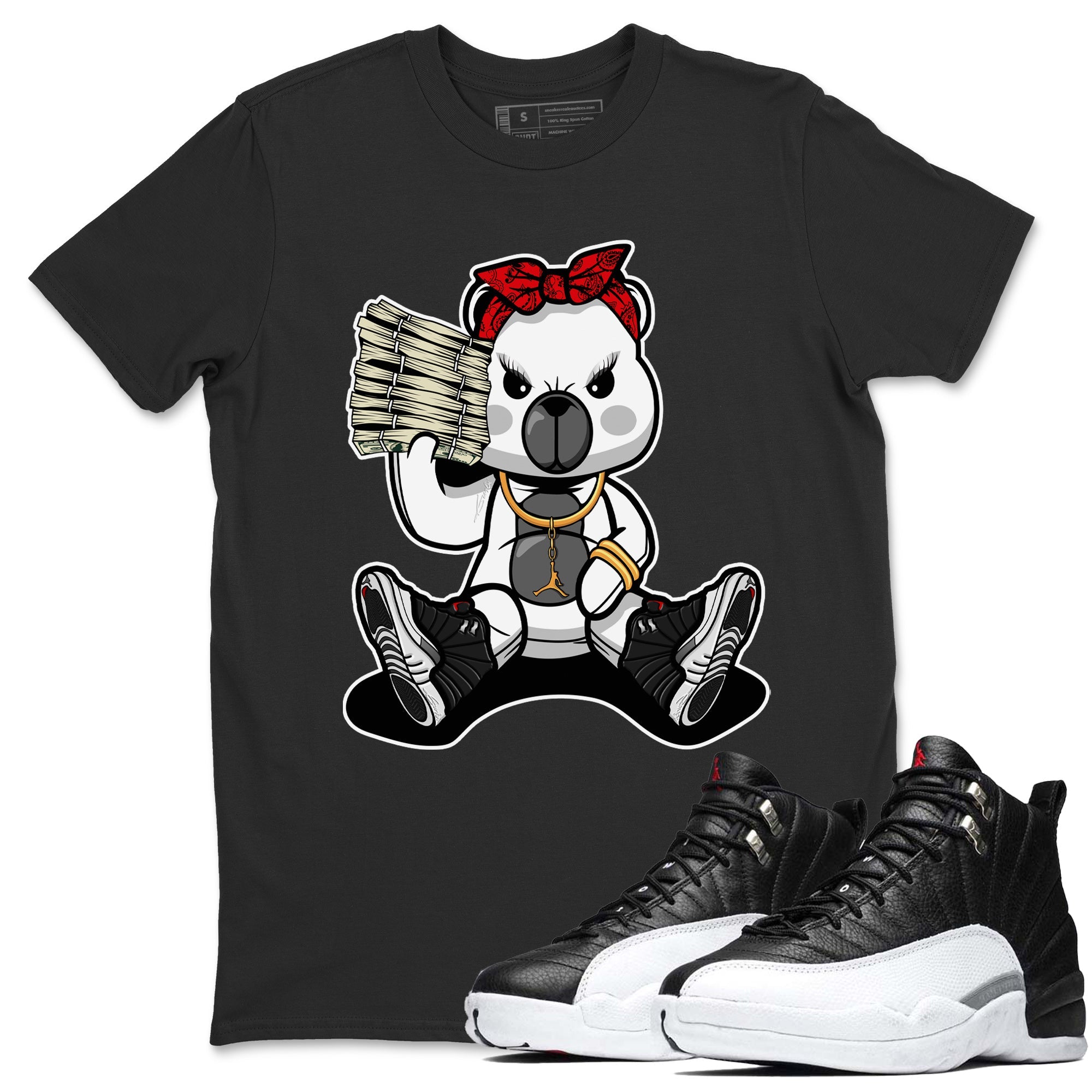 Bad Baby Bear Unisex Tops - Air Jordan 12 Playoffs