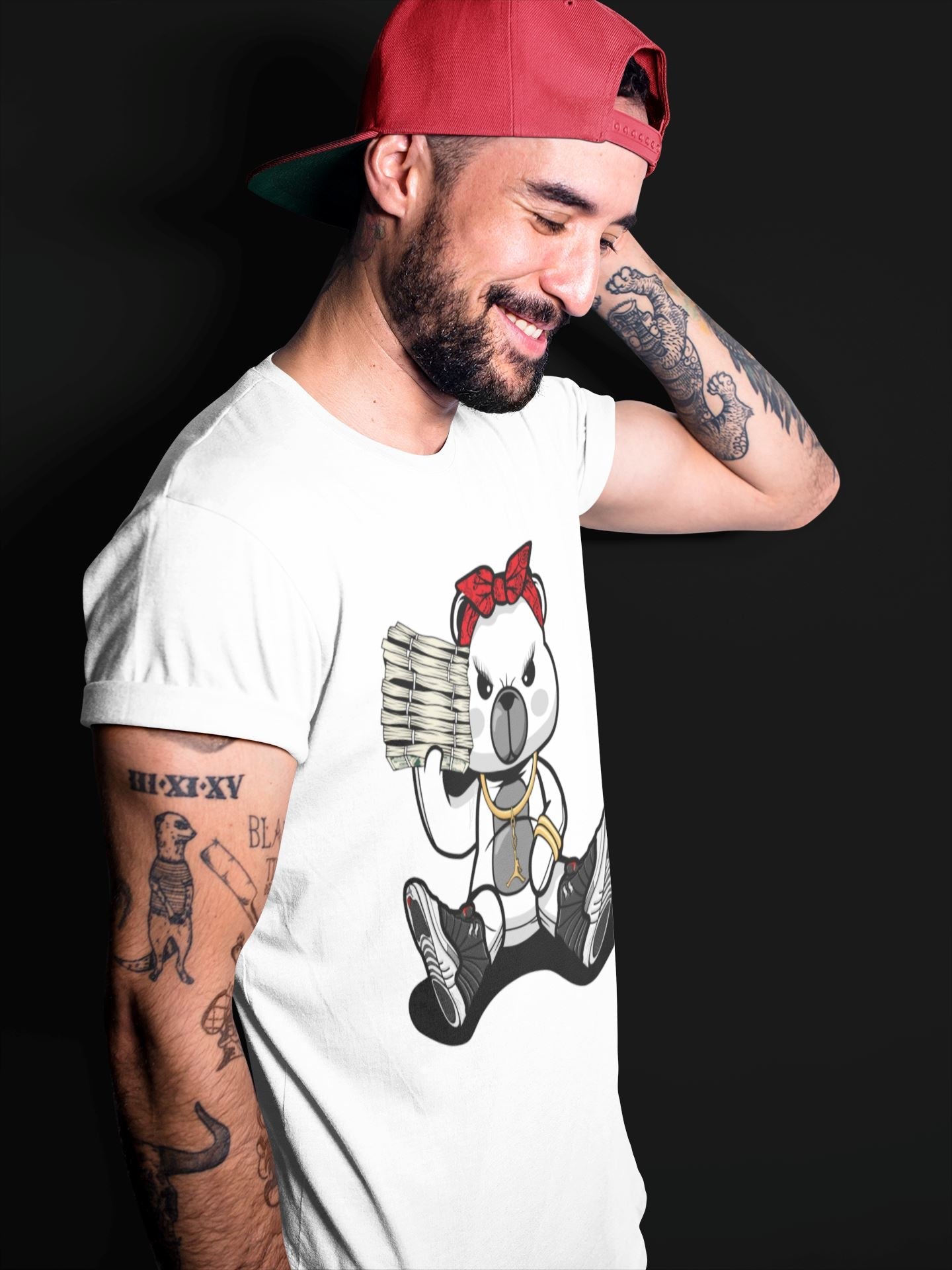 Bad Baby Bear Unisex Tops - Air Jordan 12 Playoffs