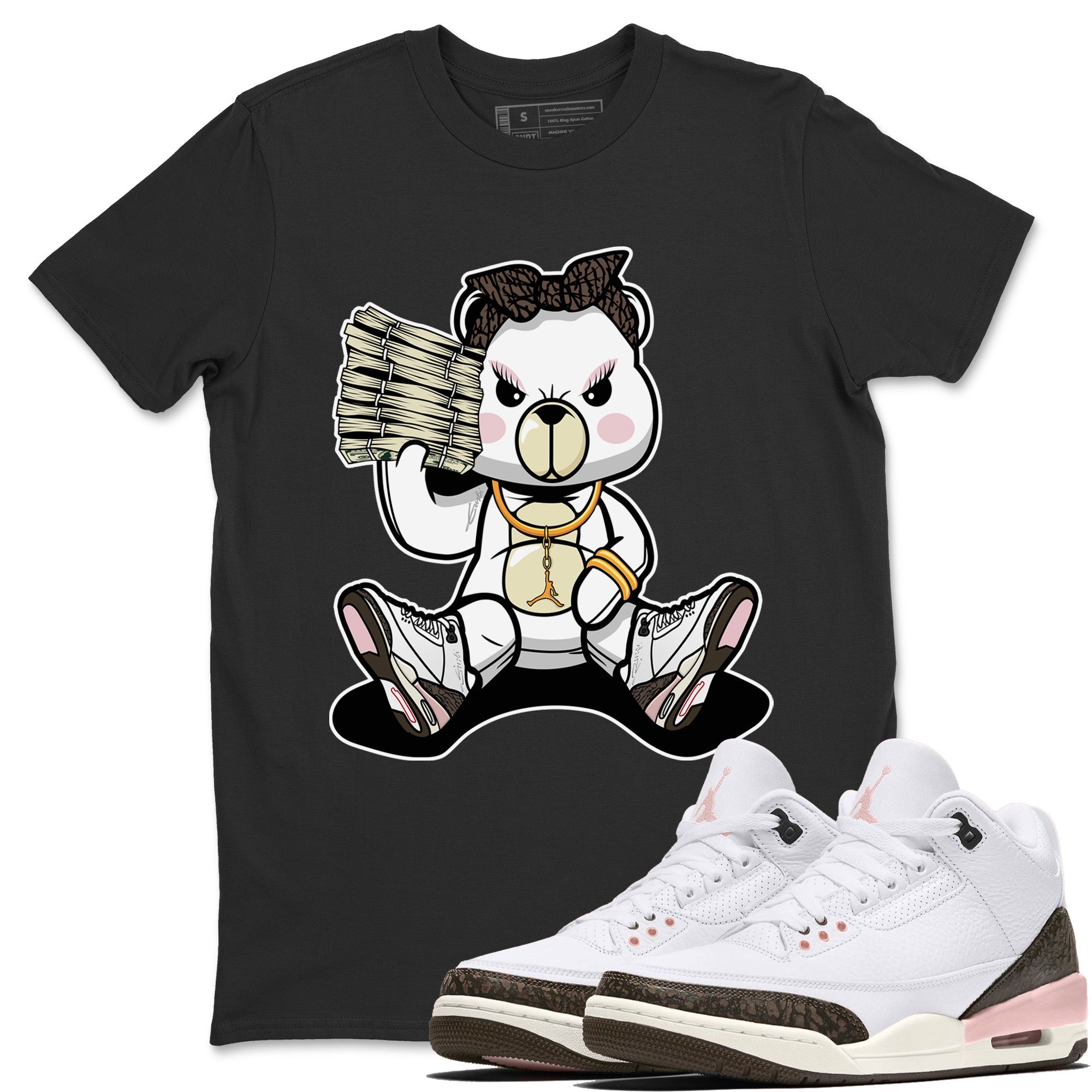 Bad Baby Bear Unisex Tops - Air Jordan 3 Atmosphere