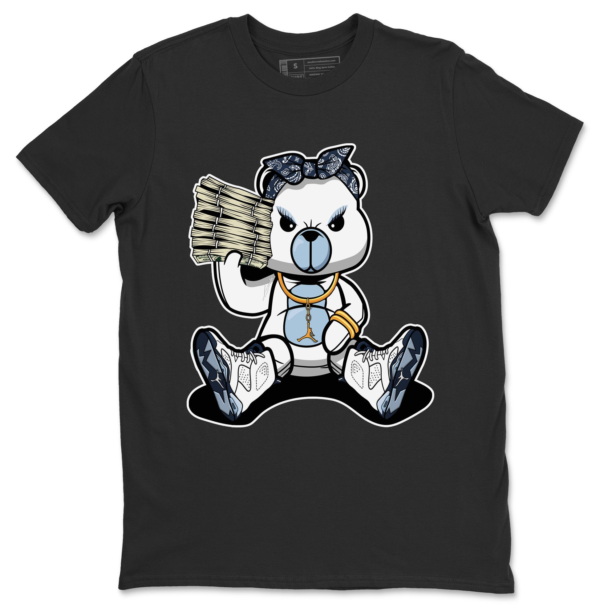 Bad Baby Bear Unisex Tops - Air Jordan 6 Midnight Navy