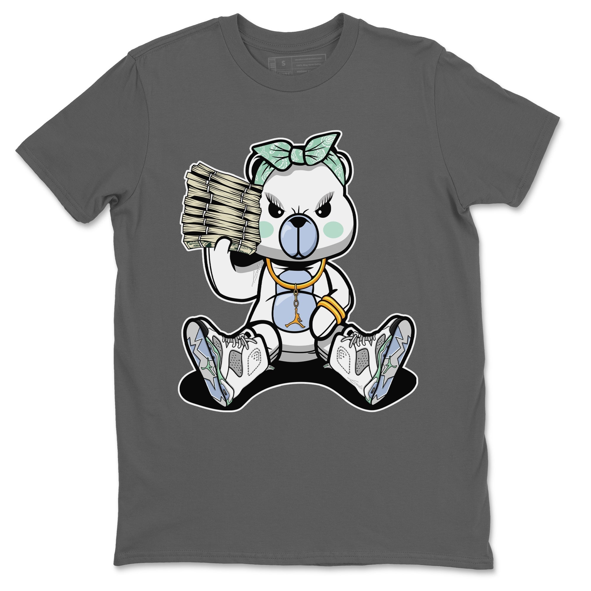 Bad Baby Bear Unisex Tops - Air Jordan 6 Mint Foam