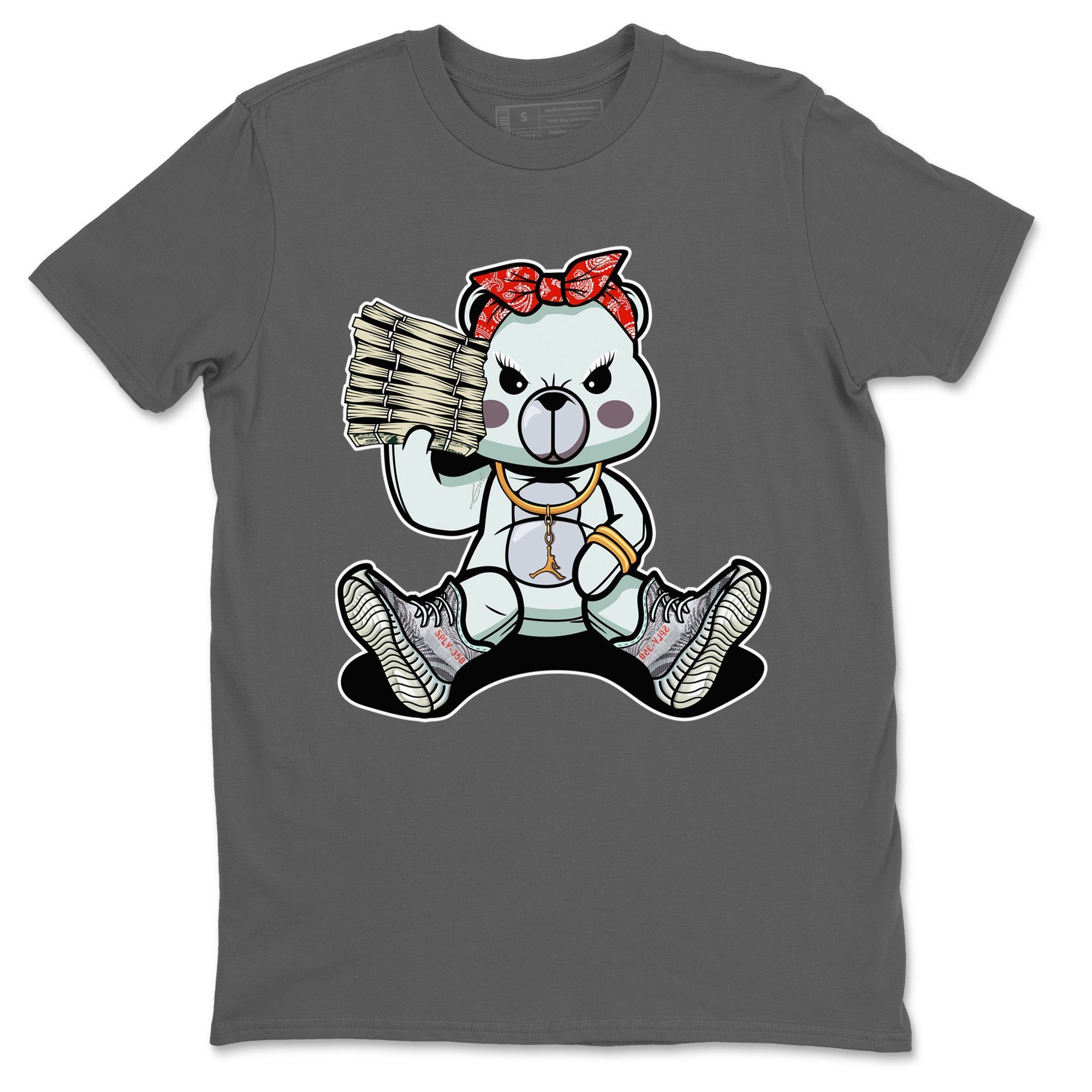 Bad Baby Bear Unisex Tops - Yeezy 350 Blue Tint