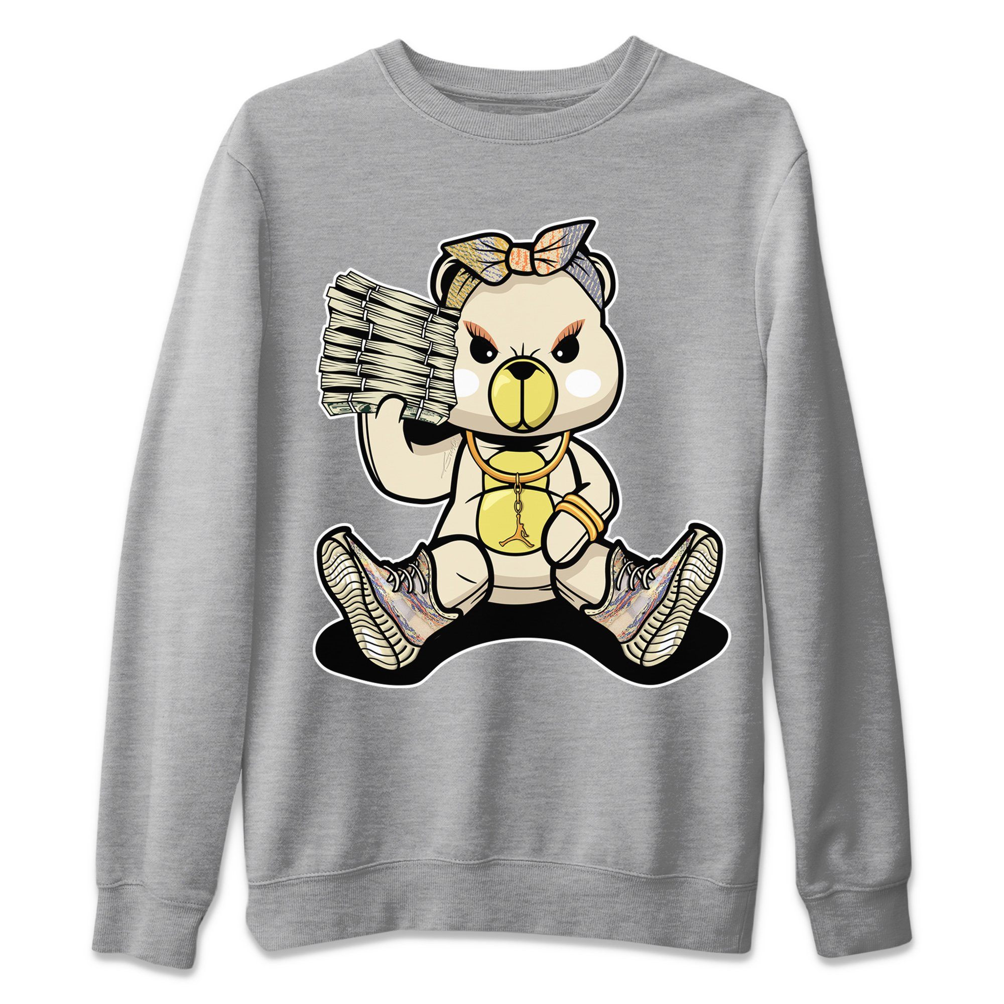 Bad Baby Bear Unisex Tops - Yeezy 350 MX Oat