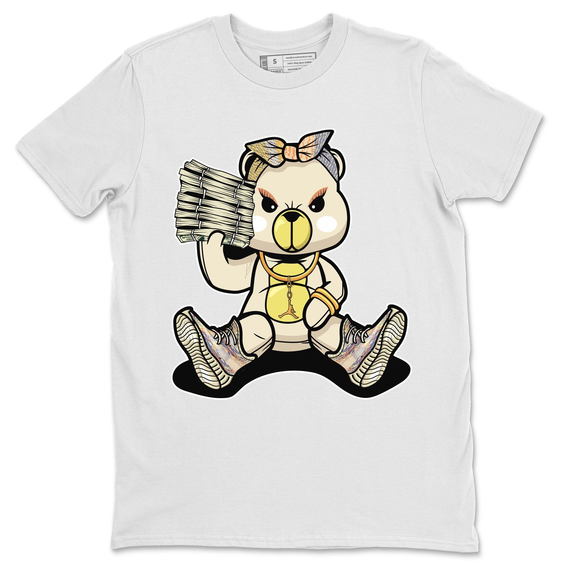 Bad Baby Bear Unisex Tops - Yeezy 350 MX Oat