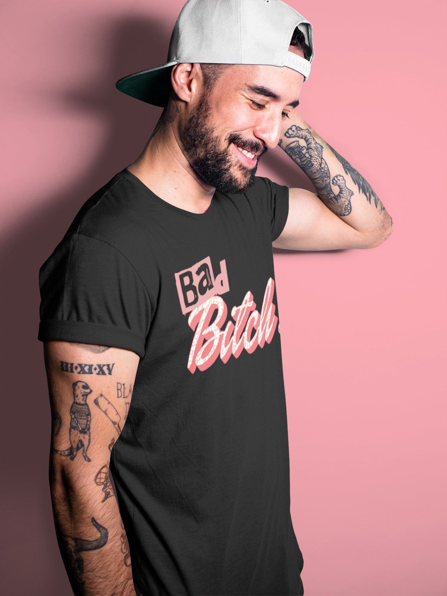 Bad Bitch Unisex Tops - Air Jordan 3 Rust Pink
