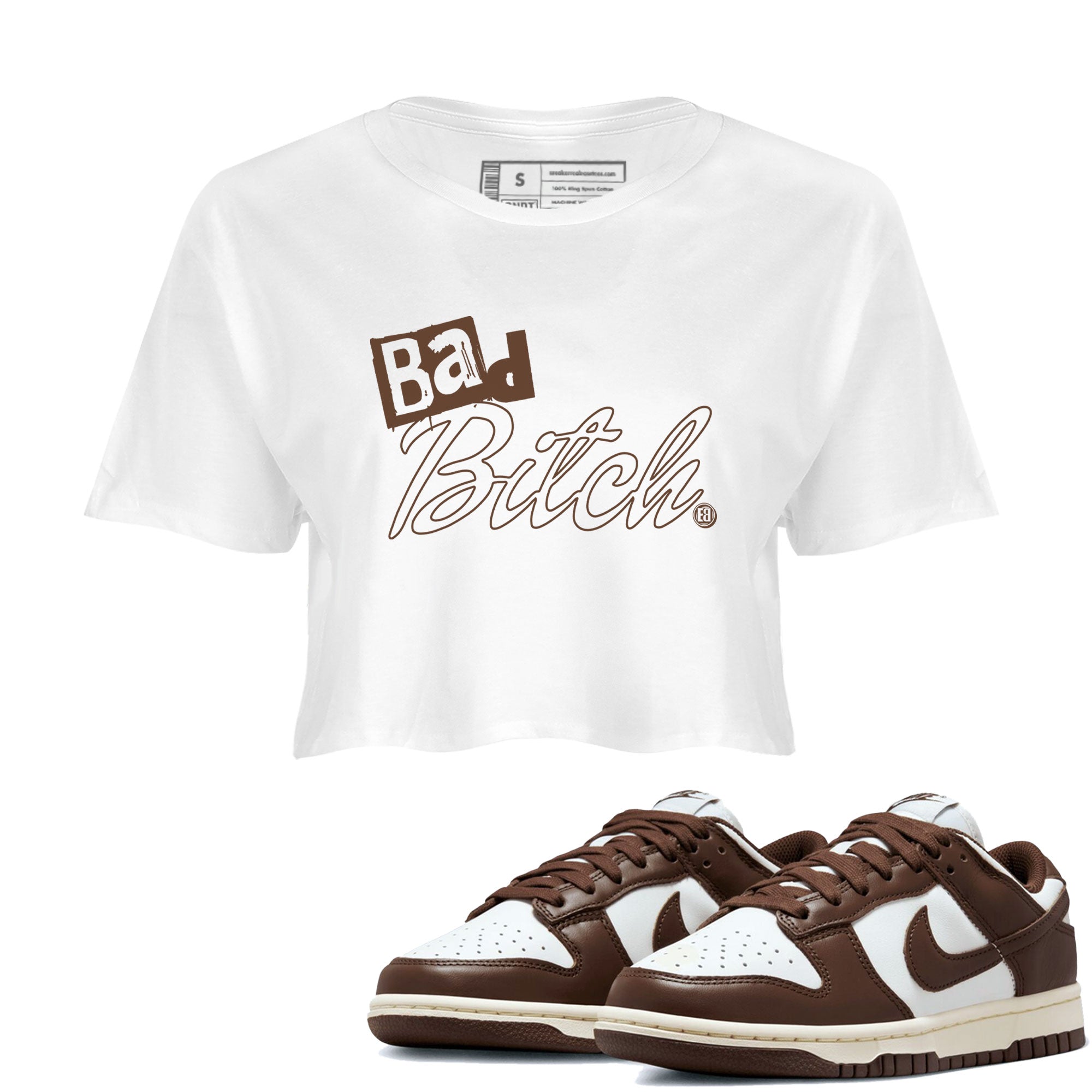 Bad Bitch snkmatch Women's Top - Dunk Cacao Wow