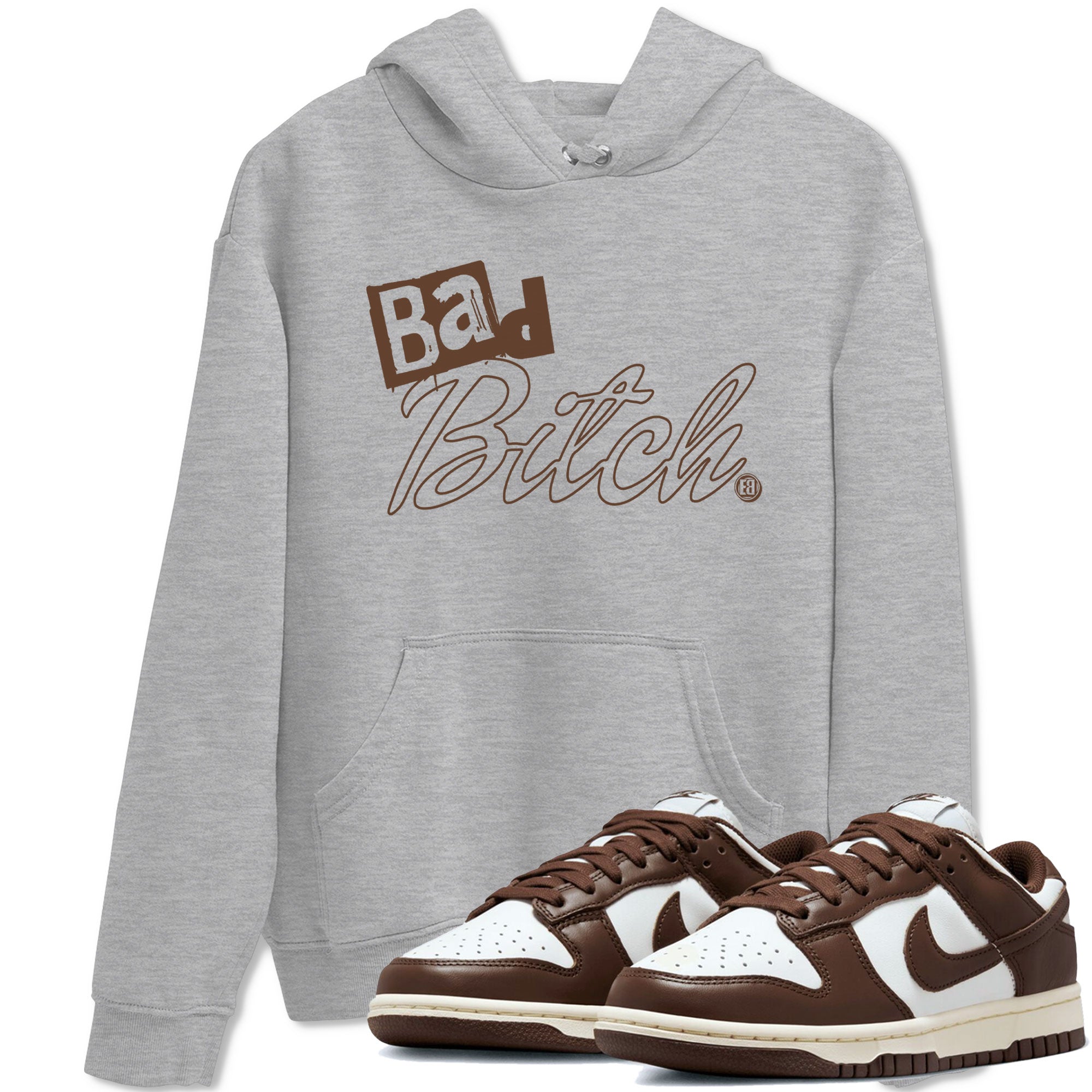 Bad Bitch snkmatch Tee - Dunk Cacao Wow
