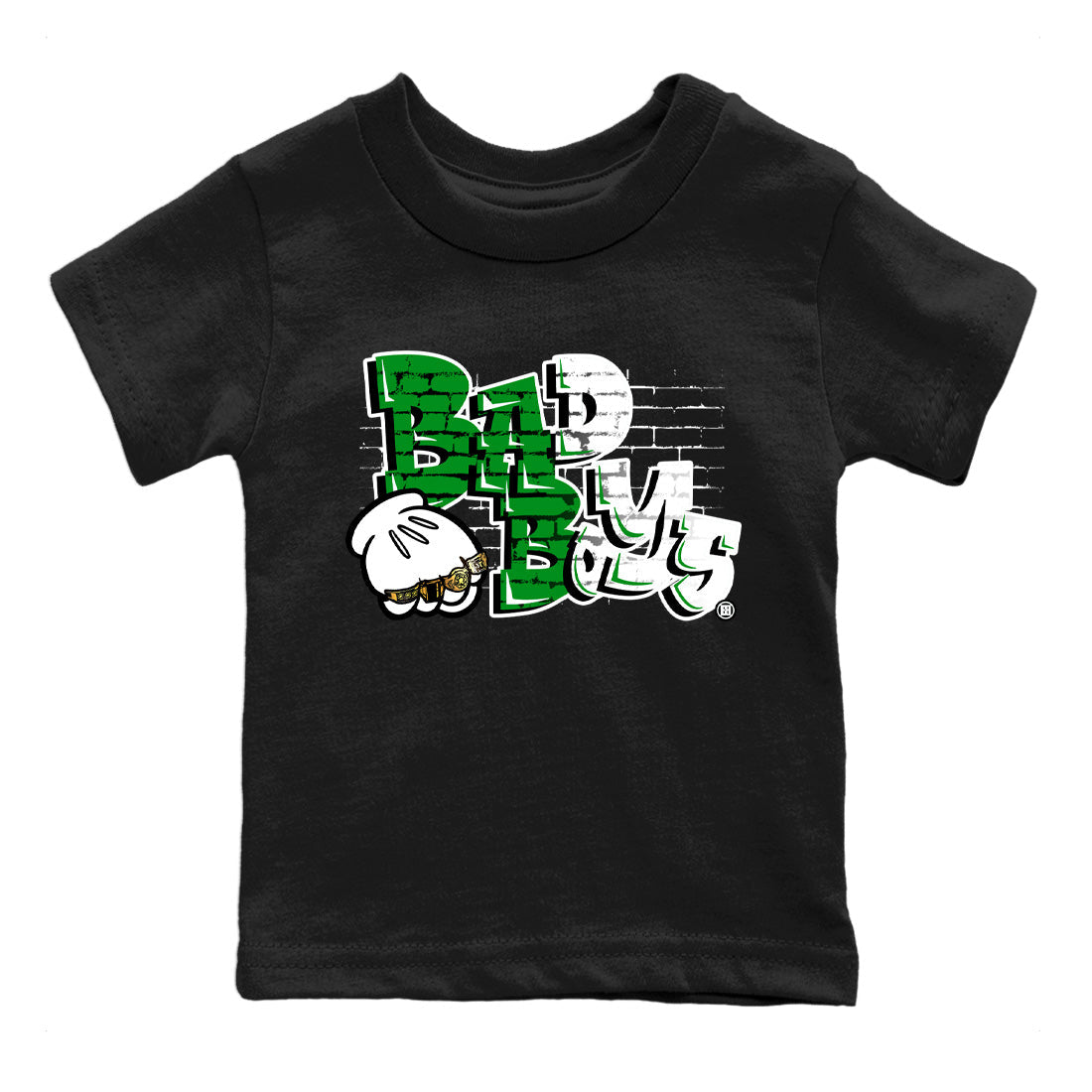 Bad Boys Kids Tops - Air Jordan 1 Celtics