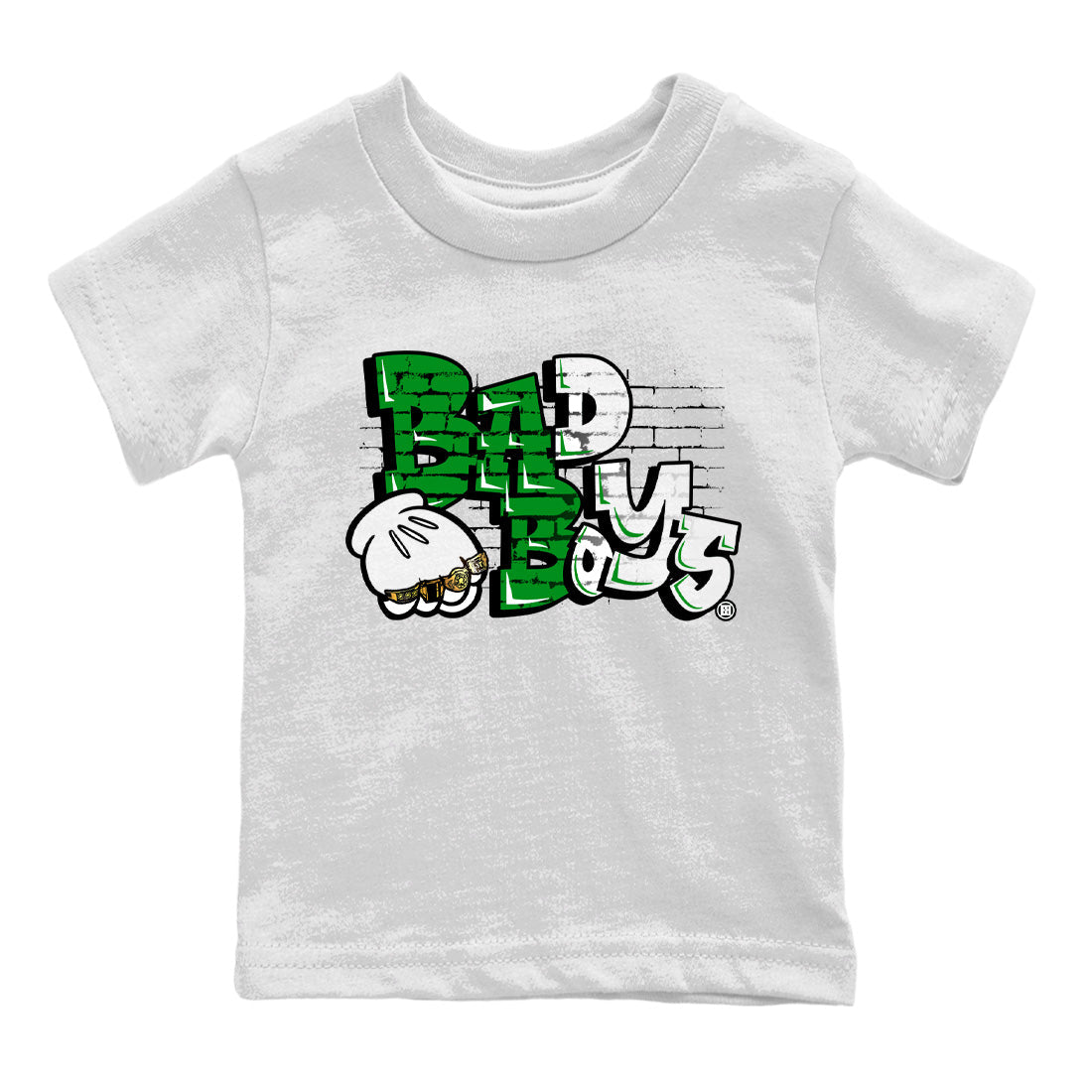 Bad Boys Kids Tops - Air Jordan 1 Celtics