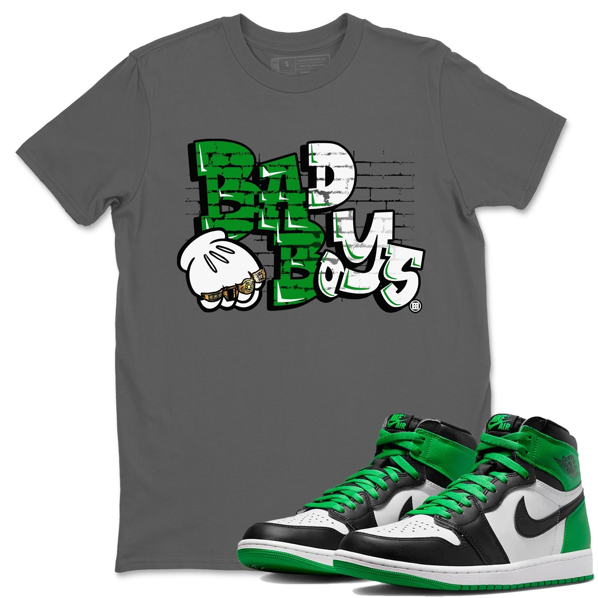 Bad Boys Unisex Tops - Air Jordan 1 Celtics