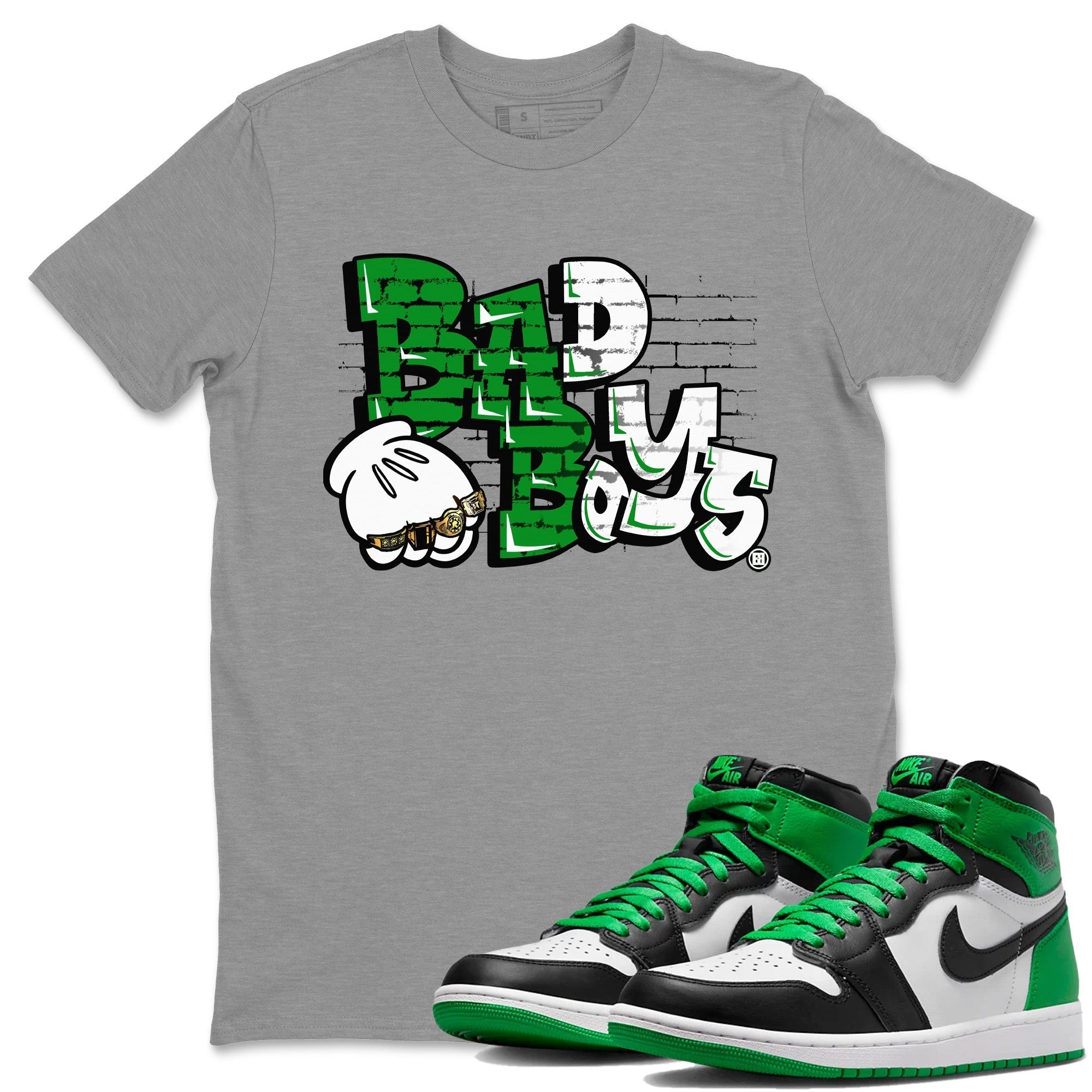 Bad Boys Unisex Tops - Air Jordan 1 Celtics