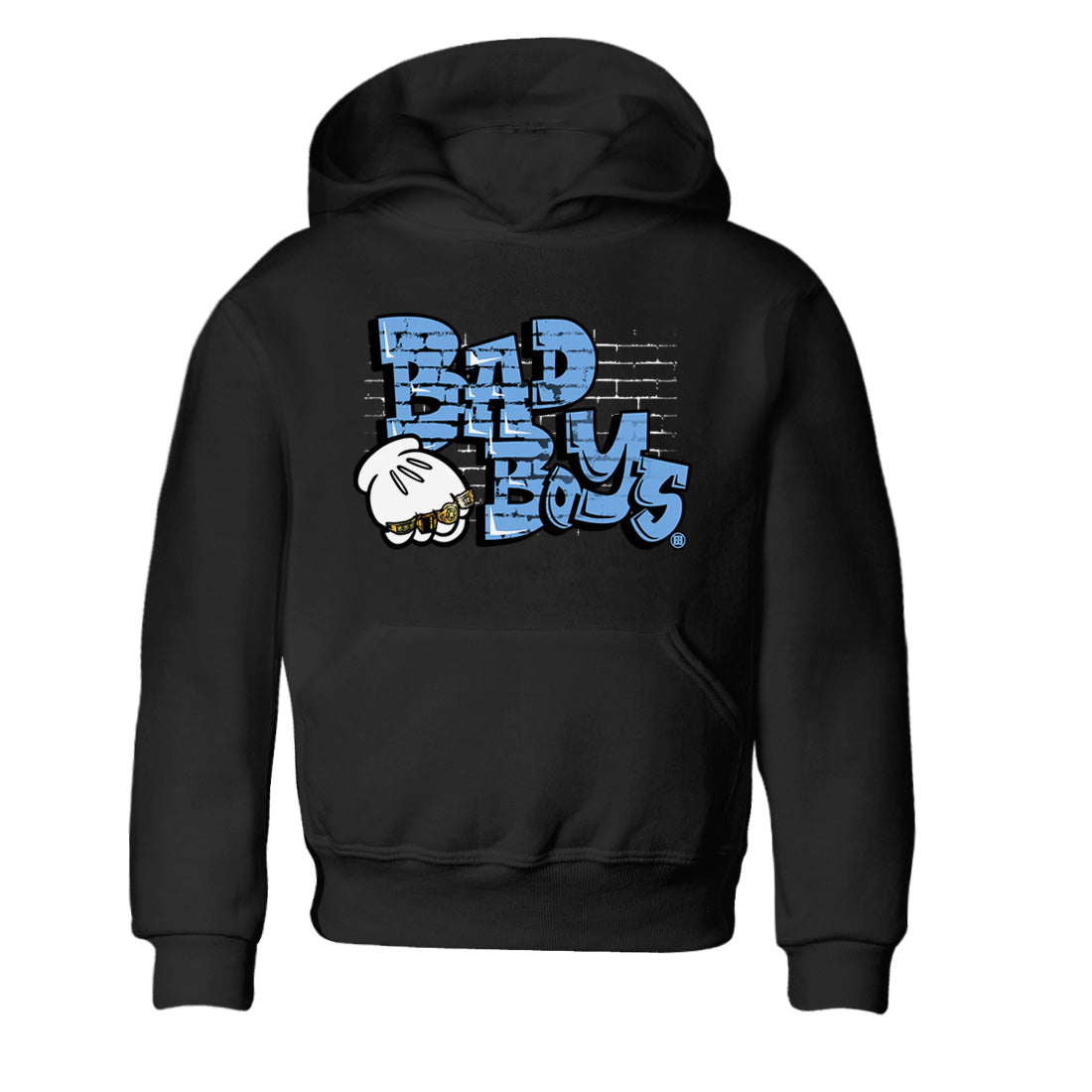 Bad Boys Kids Tops - Air Jordan 1 UNC Toe