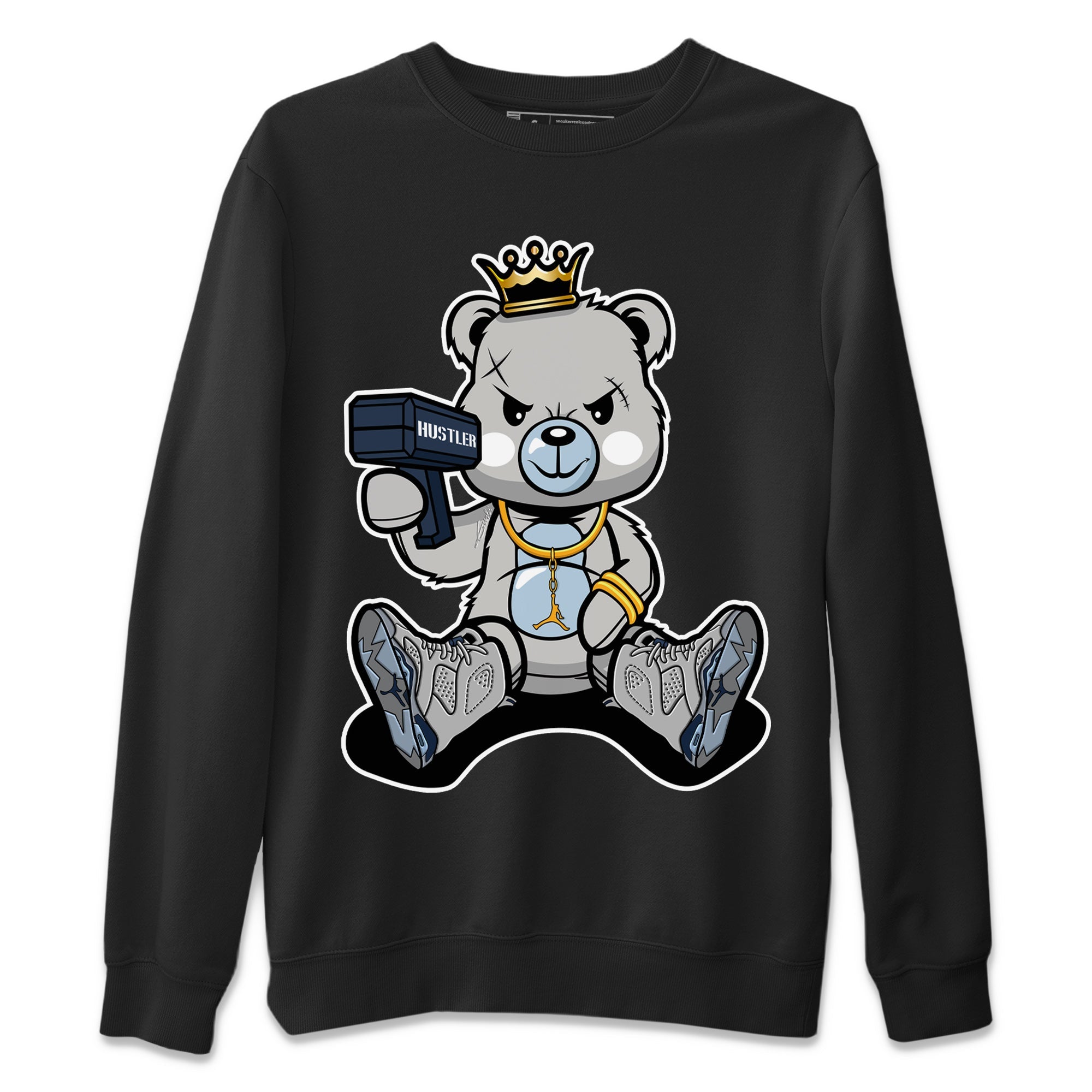 Bad King Baby Bear Unisex Tops - Air Jordan 6 Georgetown