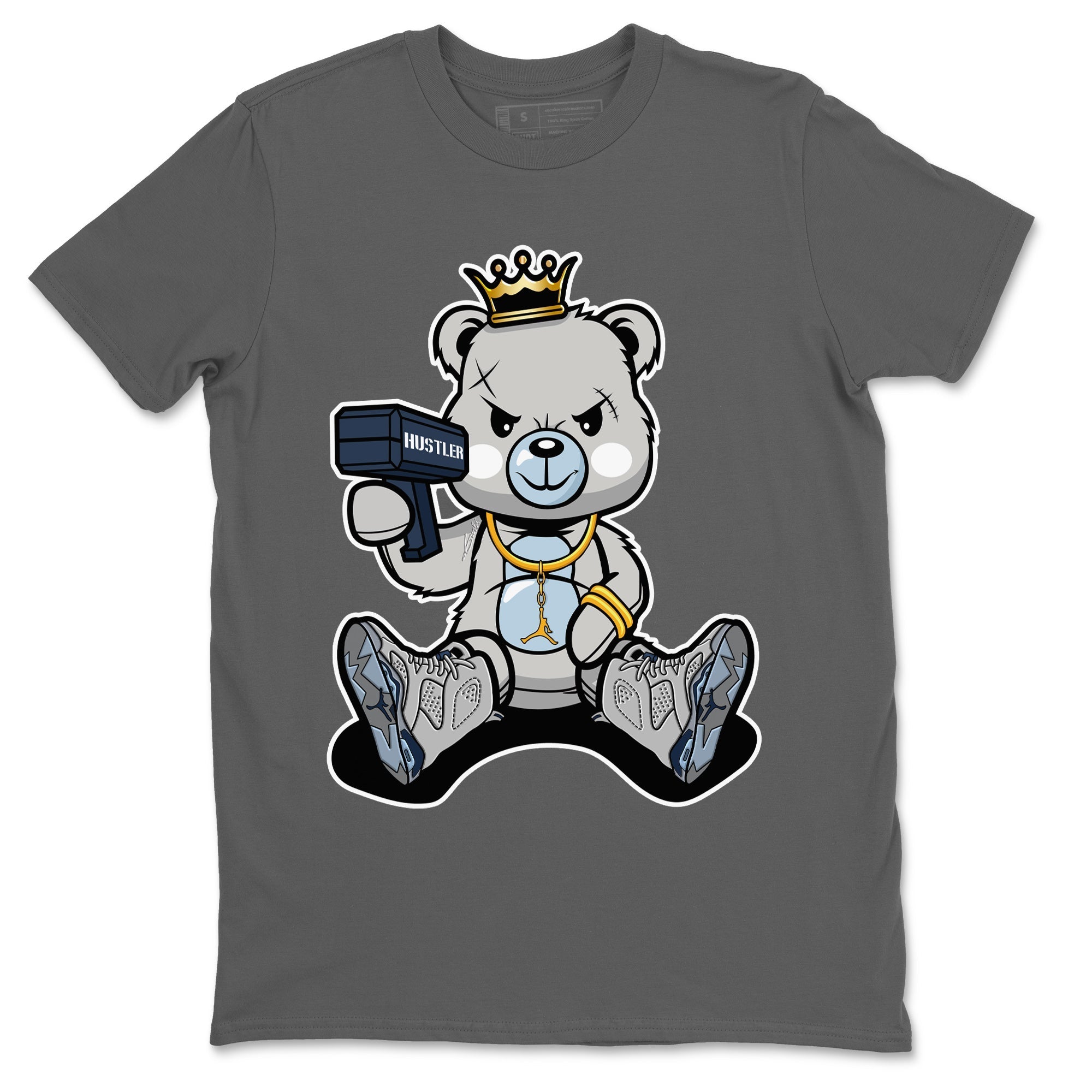 Bad King Baby Bear Unisex Tops - Air Jordan 6 Georgetown