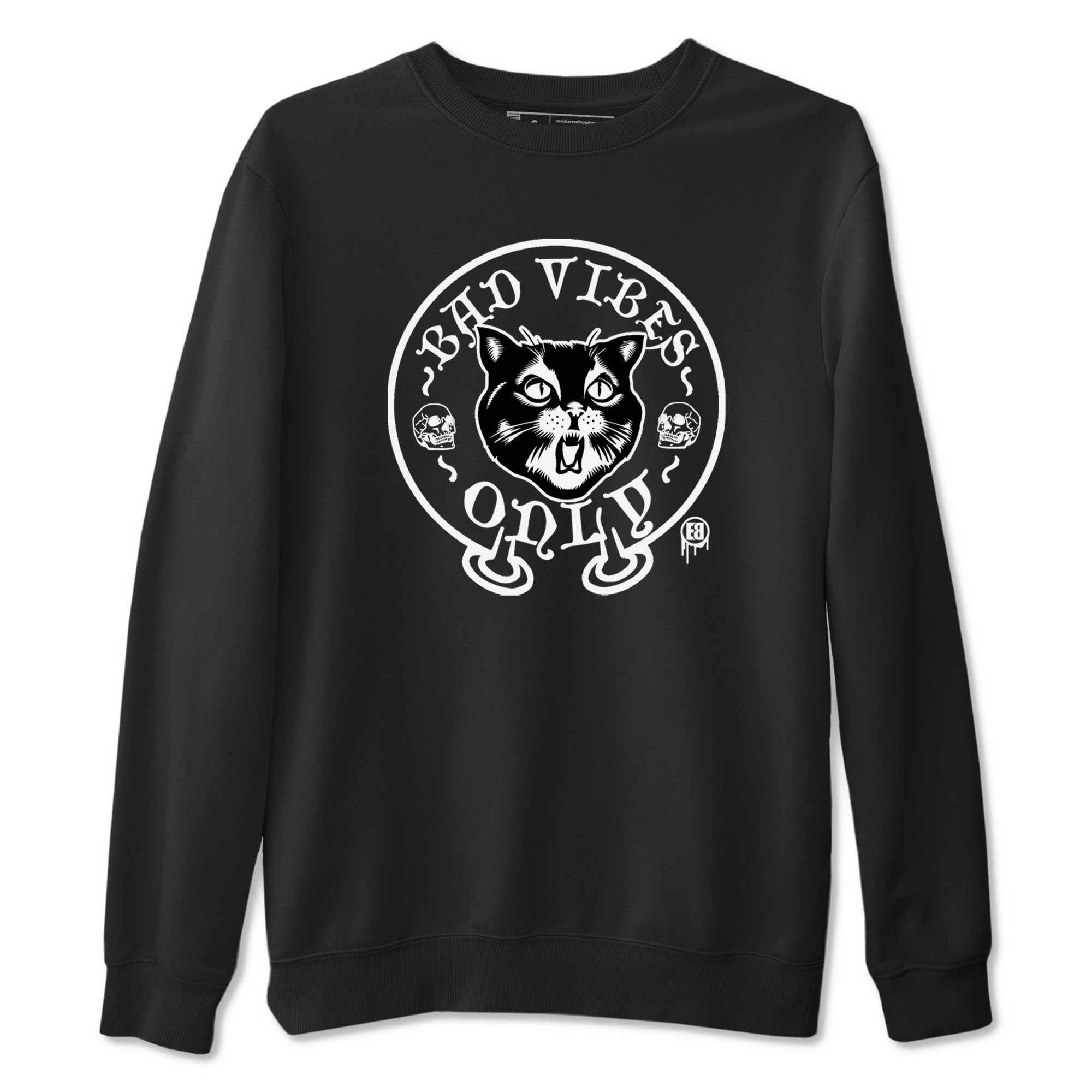 Bad Vibes Only snkmatch Tees - Air Jordan 5 Black Cat