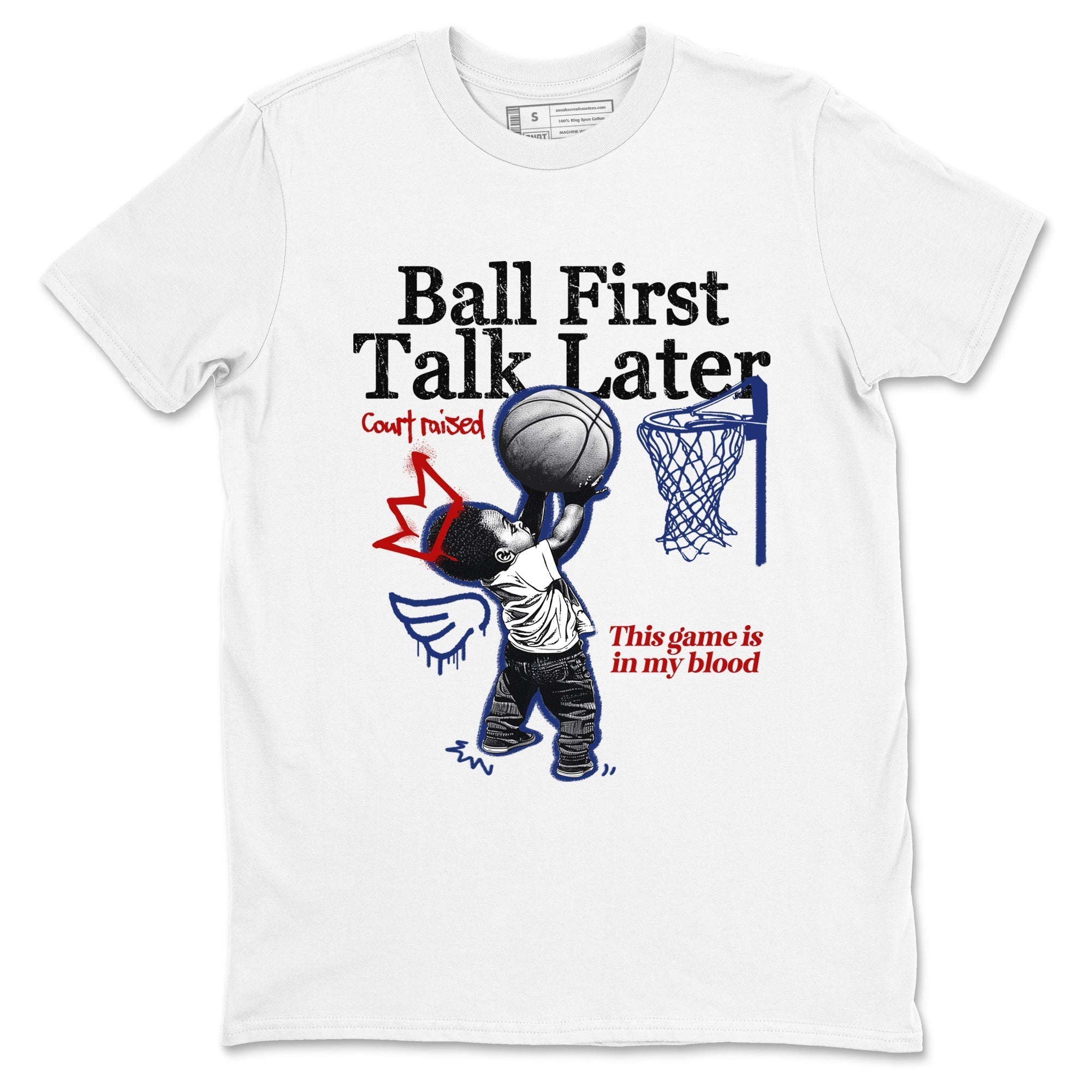 Ball First Talk Later snkmatch Tees - Air Jordan 1 Rare Air