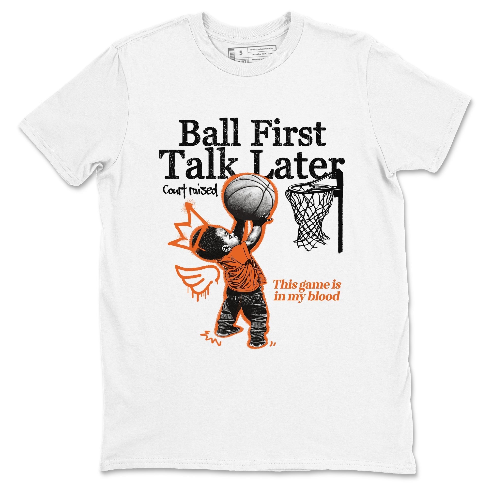 Ball First Talk Later snkmatch Tees - Air Jordan 1 Shattered Backboard