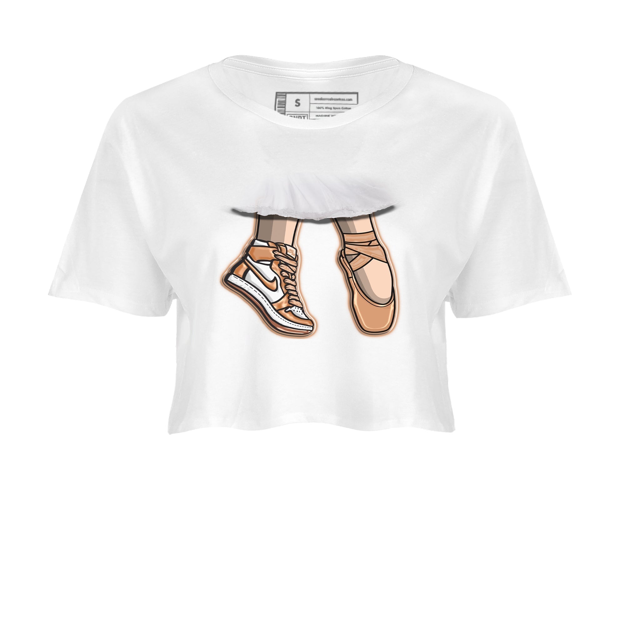 Ballet Shoes snkmatch Women's Top - Air Jordan 1 Praline
